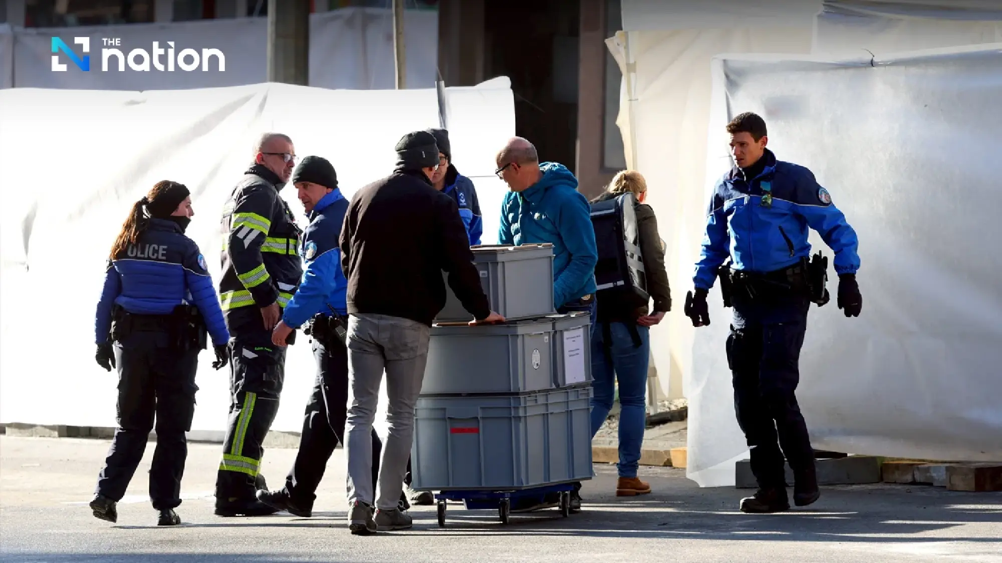 Around 40 killed, 100 injured in explosion in Swiss ski resort bar, police say