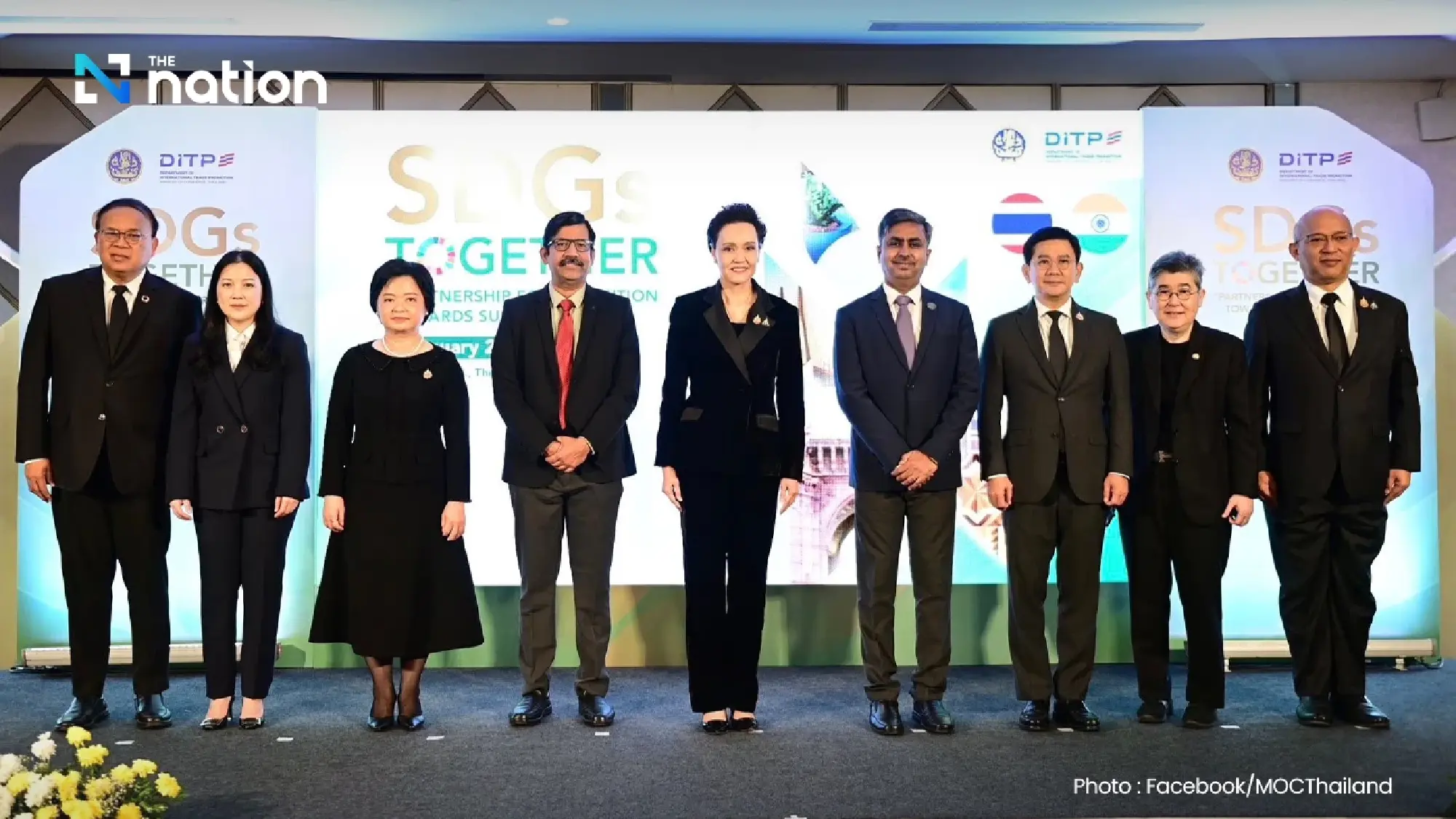 Commerce minister leads Thai firms in Mumbai to push green building trade