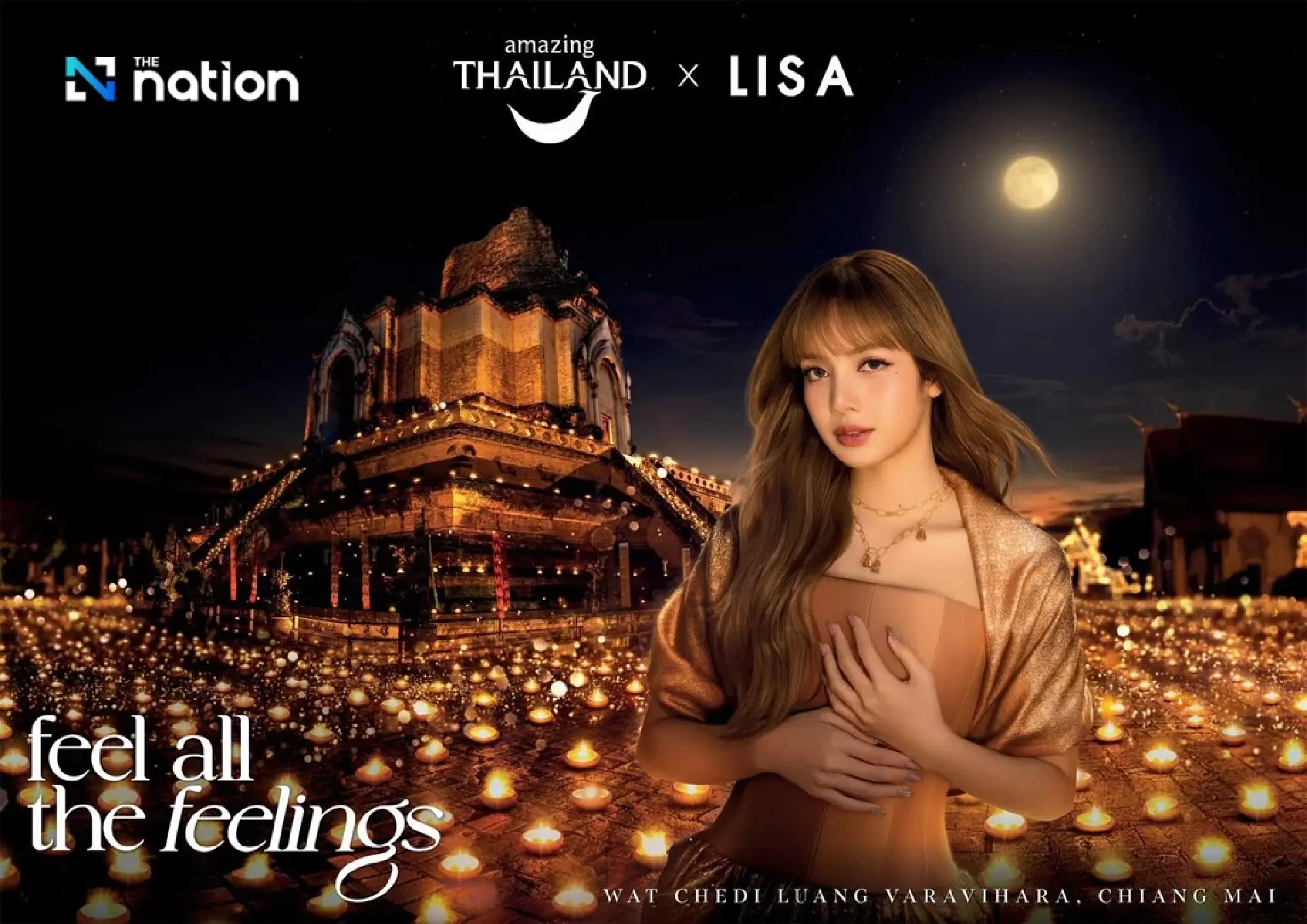 TAT Reveals 10 Destinations with Lisa Promoting Tourism in Thailand
