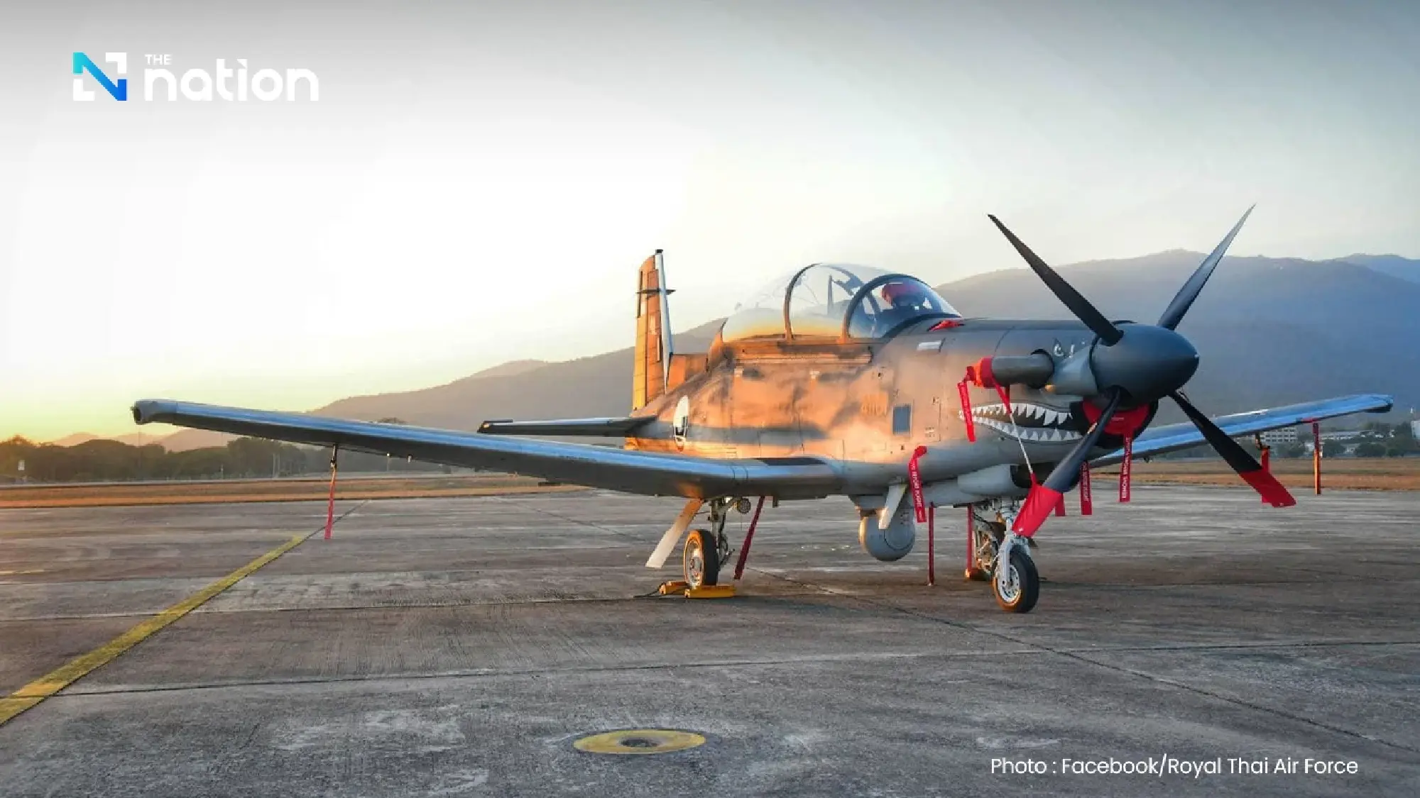 Ill-fated AT-6TH Wolverine that crashed in Chiang Mai commissioned in September last year