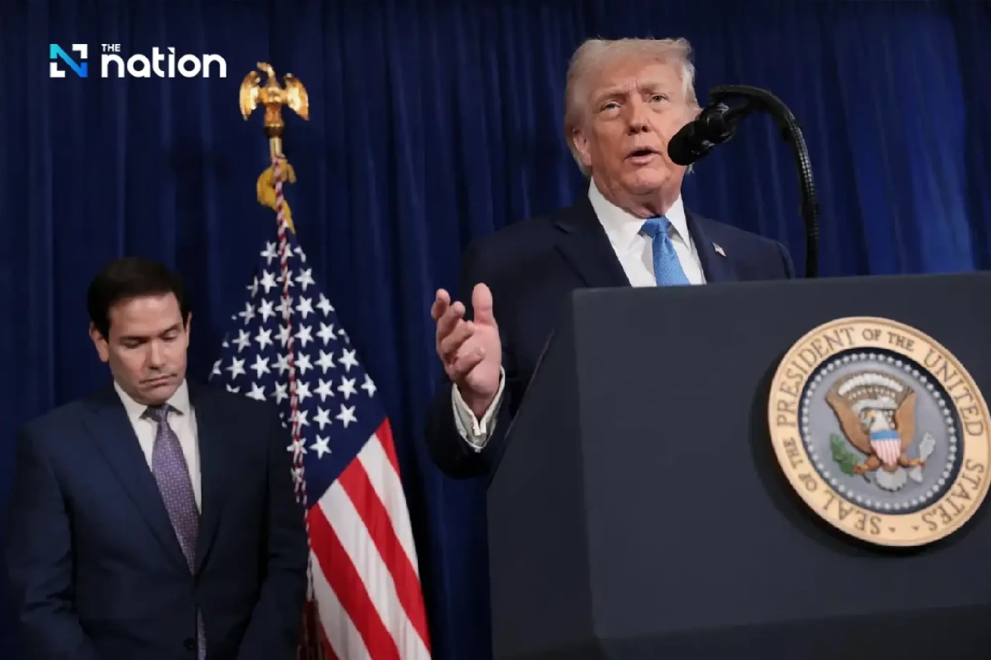 US President Donald Trump