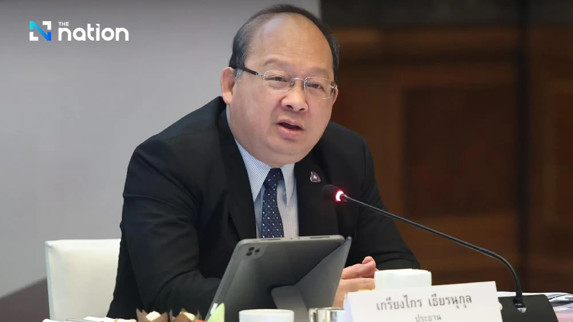 Kriengkrai Thiennukul, chairman of the Federation of Thai Industries (FTI)