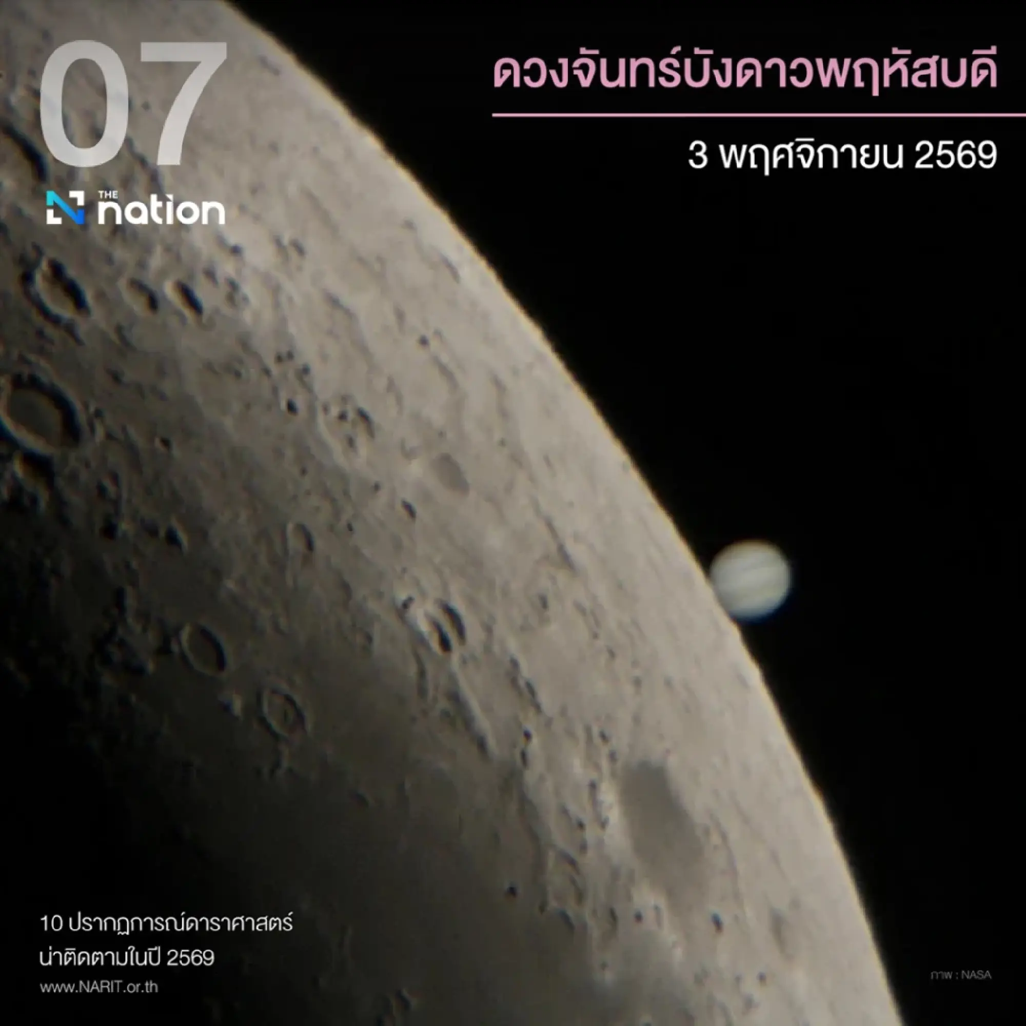 NARIT: 10 must-see sky events in 2026