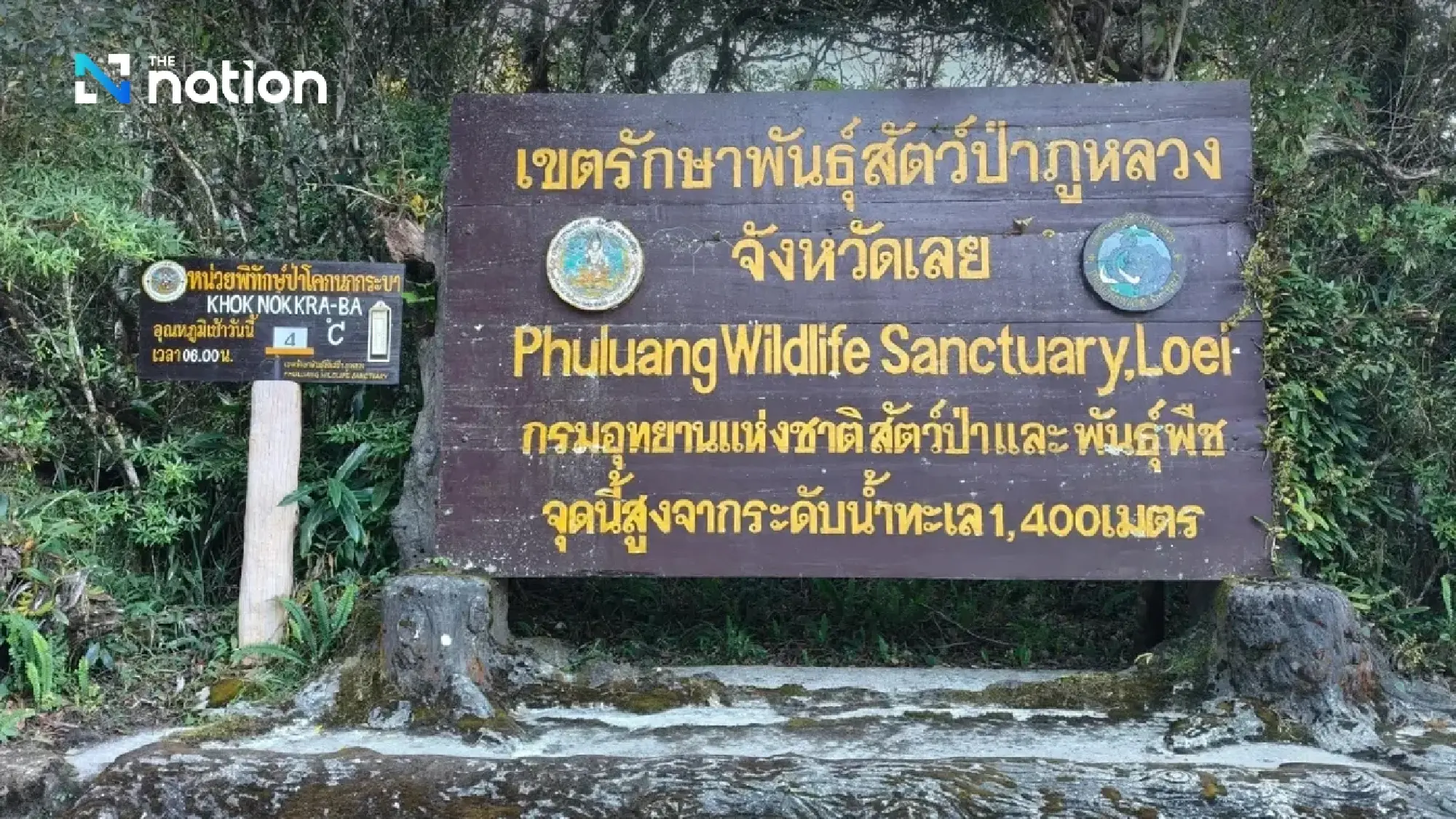 Frost turns Phu Luang white; Doi Inthanon hits 0°C