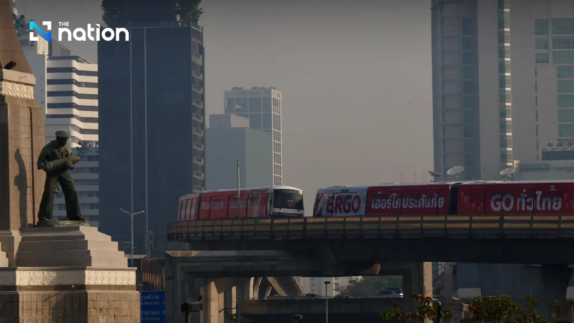 BMA warns of health impacts, Bangkok air quality slips into orange zone