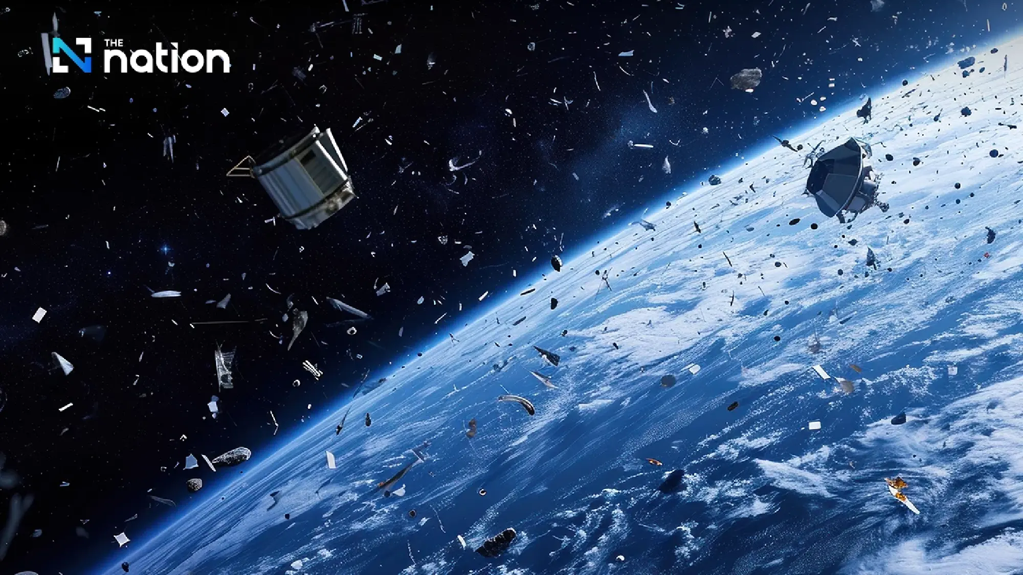 Space debris passes 1.1m pieces, raising risks on Earth