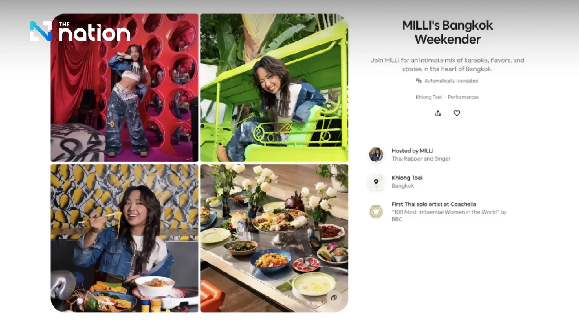 Airbnb Partners with Thai Rap Sensation MILLI to Showcase Bangkok ‘Soft Power’