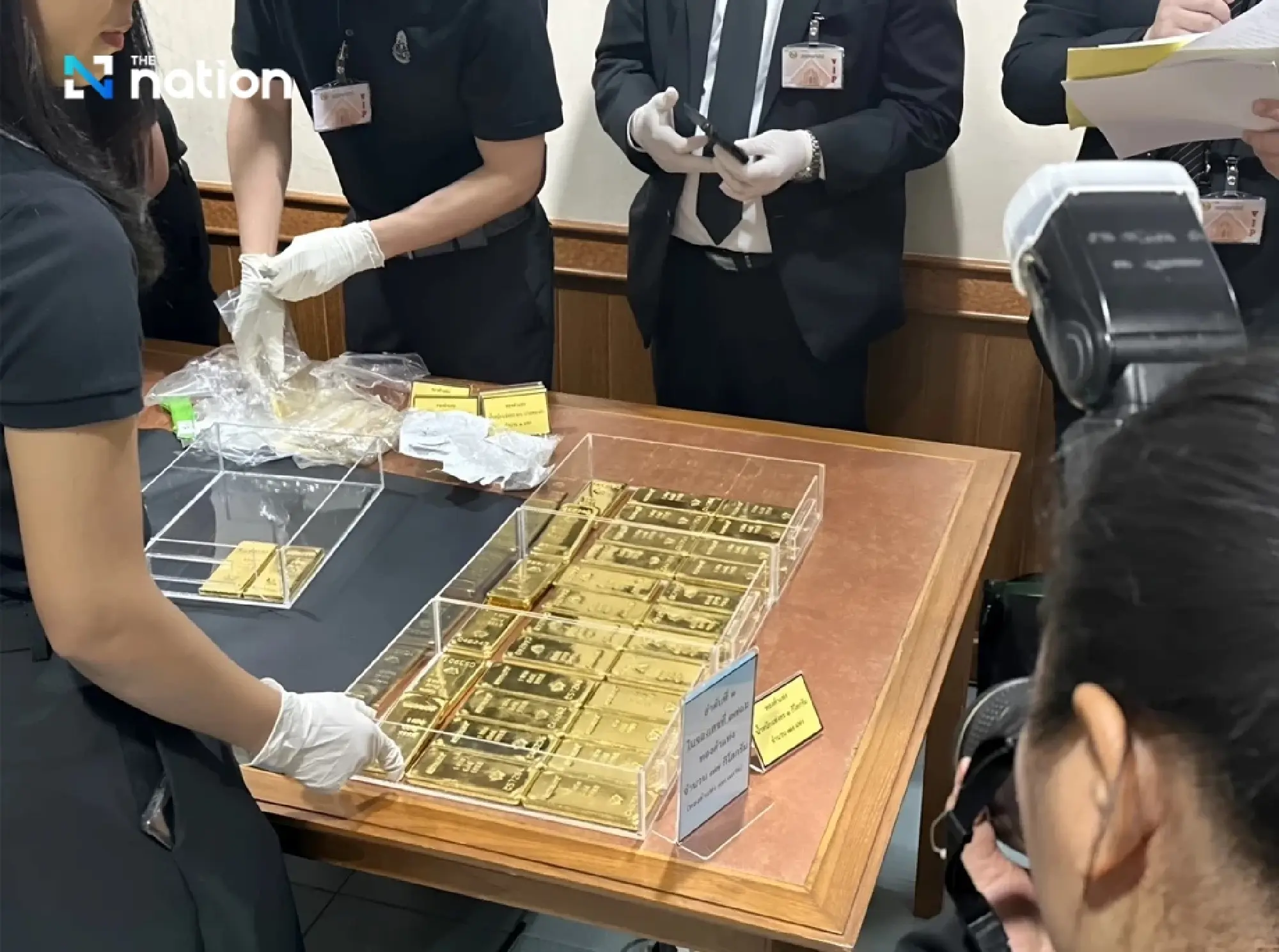 NACC returns 1.5 billion baht in gold seized from tax fraud case to Ministry of Finance