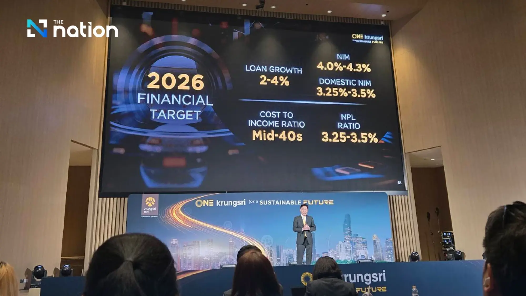 Krungsri Chief Says Thailand's Economic 'Sickness' Requires Structural Treatment as Bank Lifts ESG Target