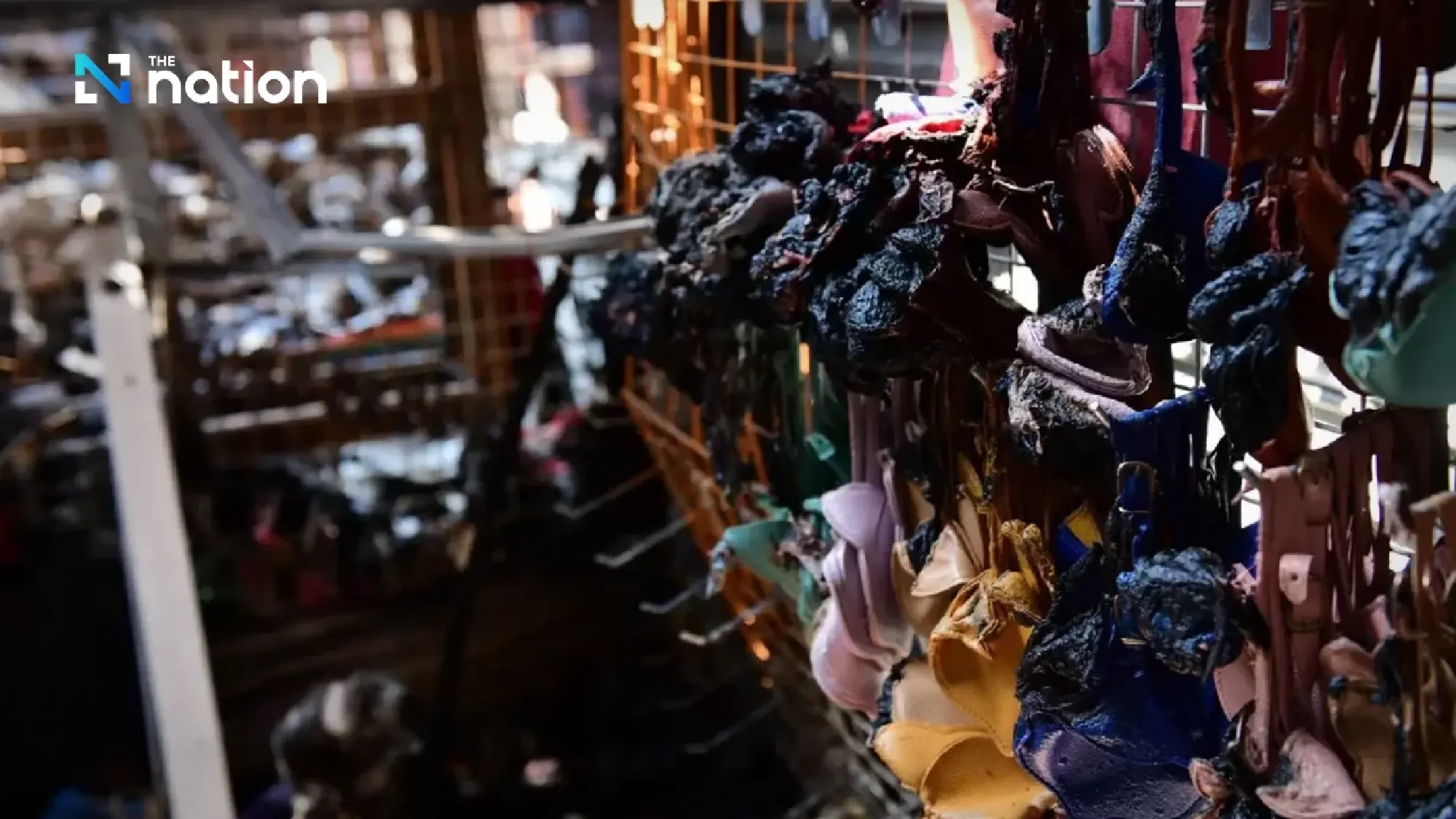 BMA declares fire-hit section of Chatuchak market a ‘danger zone’