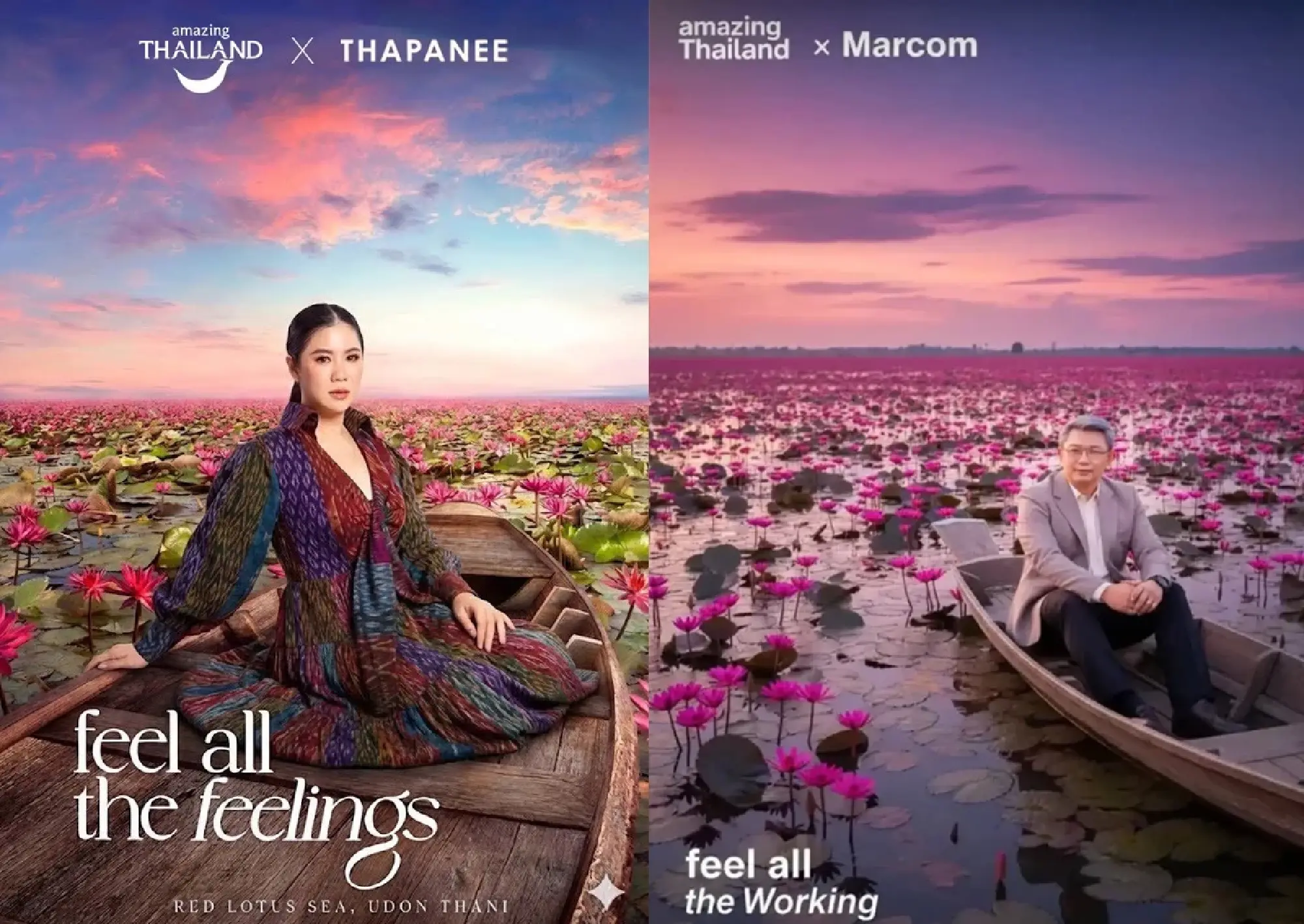 TAT’s Lisa campaign makes Udon Thani’s Red Lotus Sea go viral