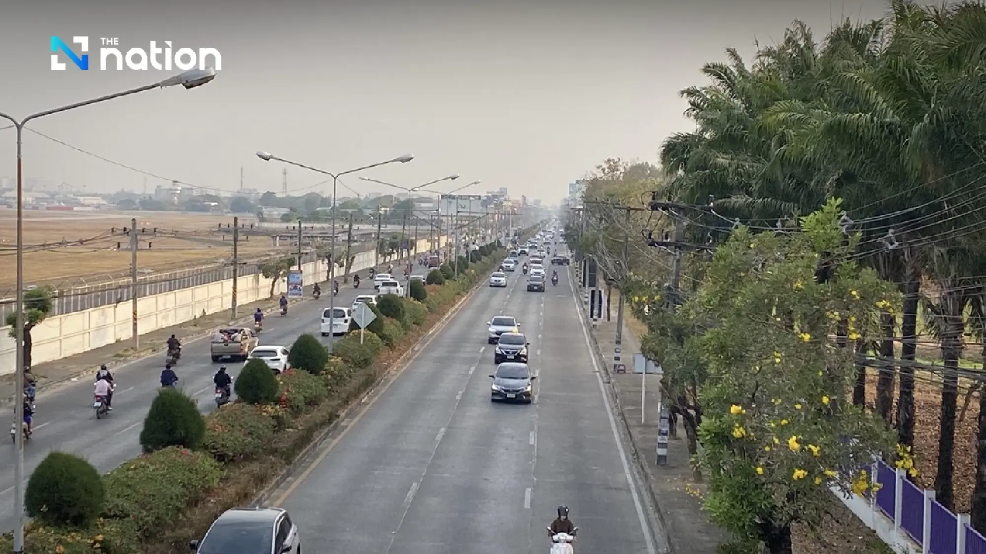 Forest fires worsen Chiang Mai’s air quality on Wednesday morning