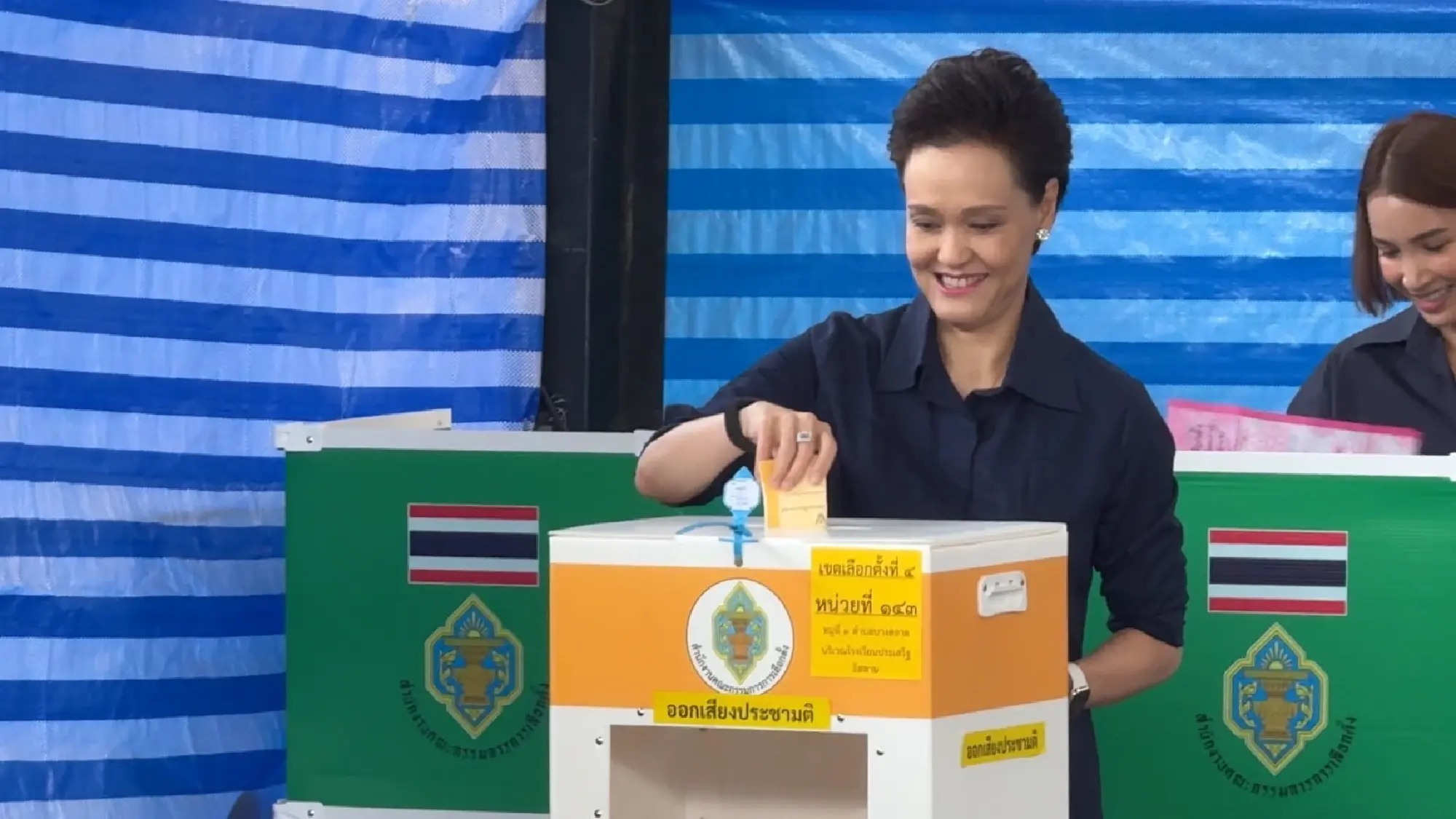 Sihasak, Suphajee cast votes, urge voters to turn out in full force