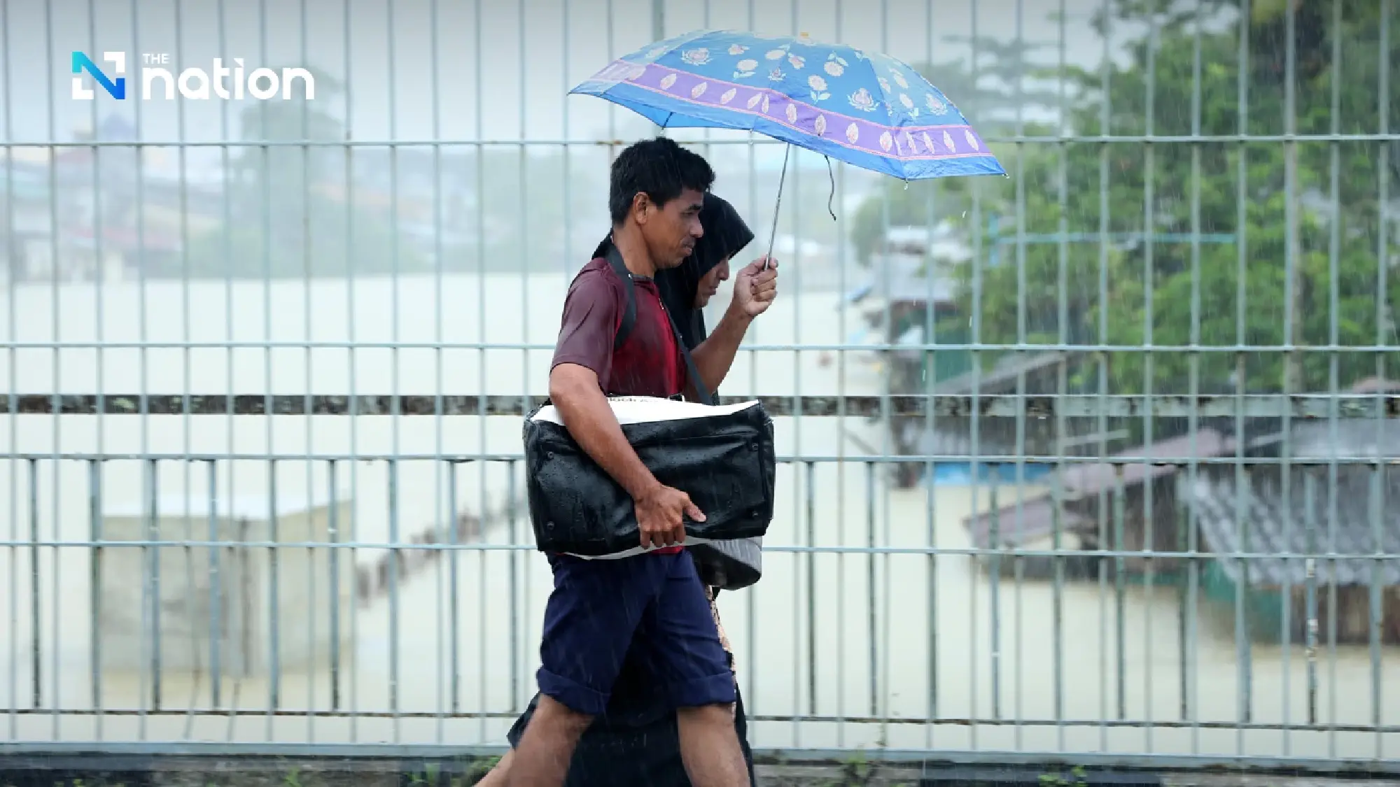 Thunderstorms, strong winds, and rising temperatures across Thailand