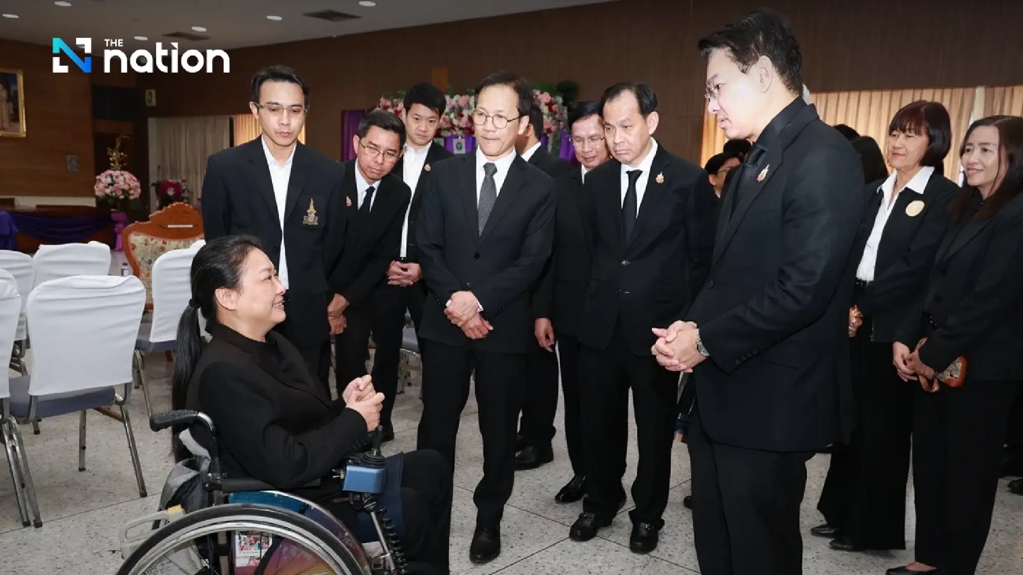 Medical and transport departments provide assistance to road accident victims with disabilities