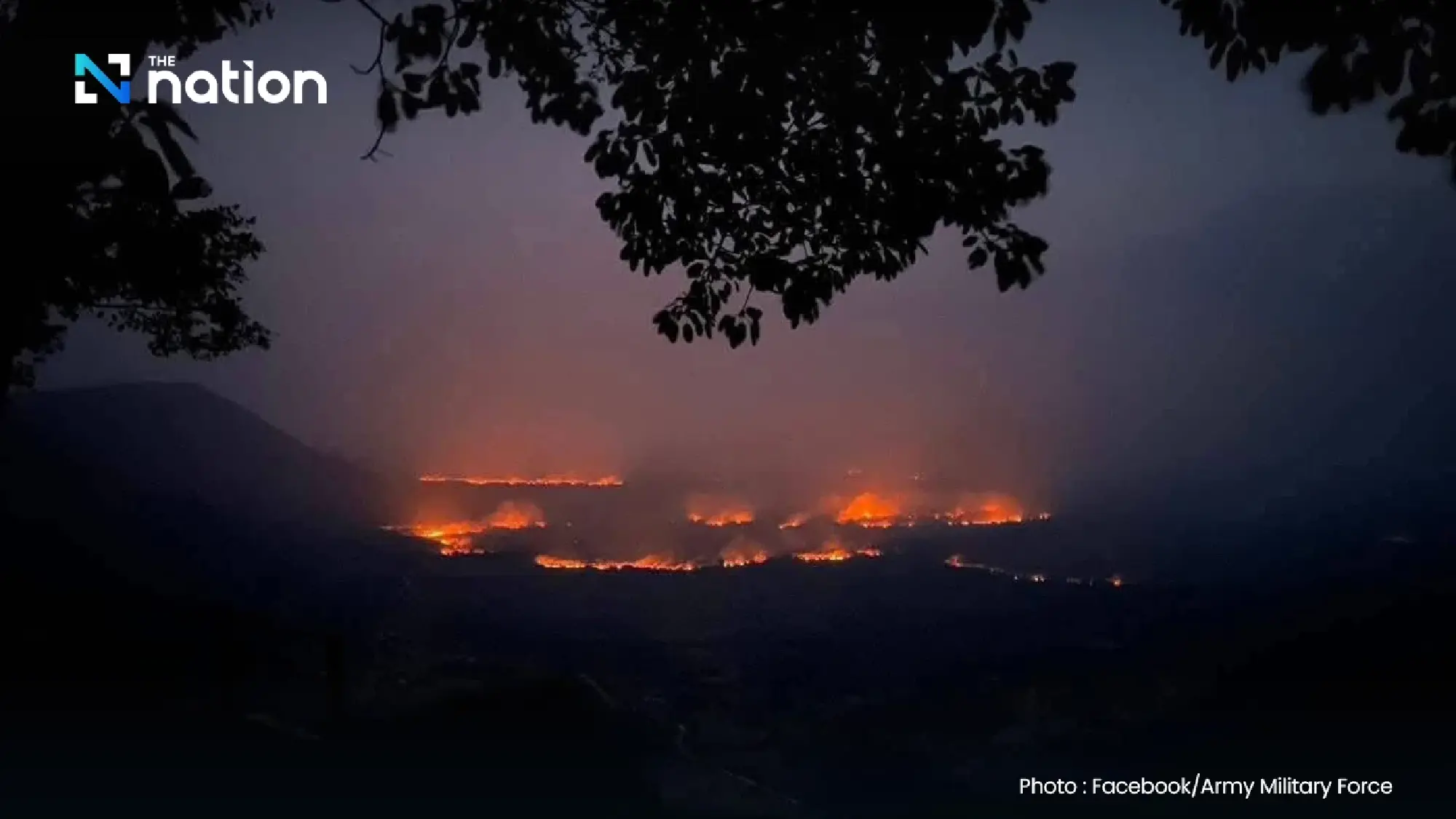Fire and blast reported near Cambodia border temple; Kanchanaburi wildfires spread