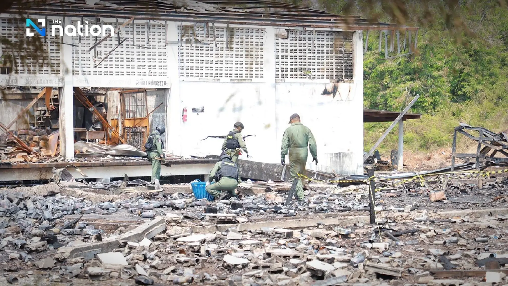 Surin arms depot explosion: Border Patrol Police chief confirms safety standards met