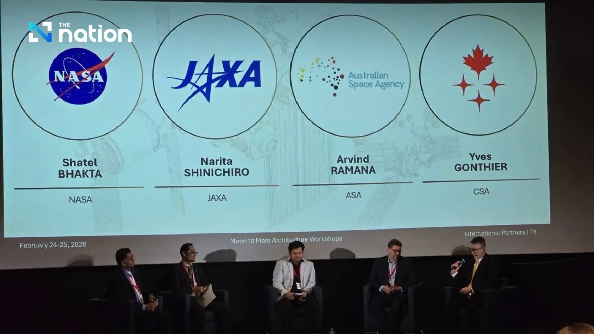 GISTDA joins Artemis Moon to Mars workshop at Italy’s Space Agency, strengthens space collaboration