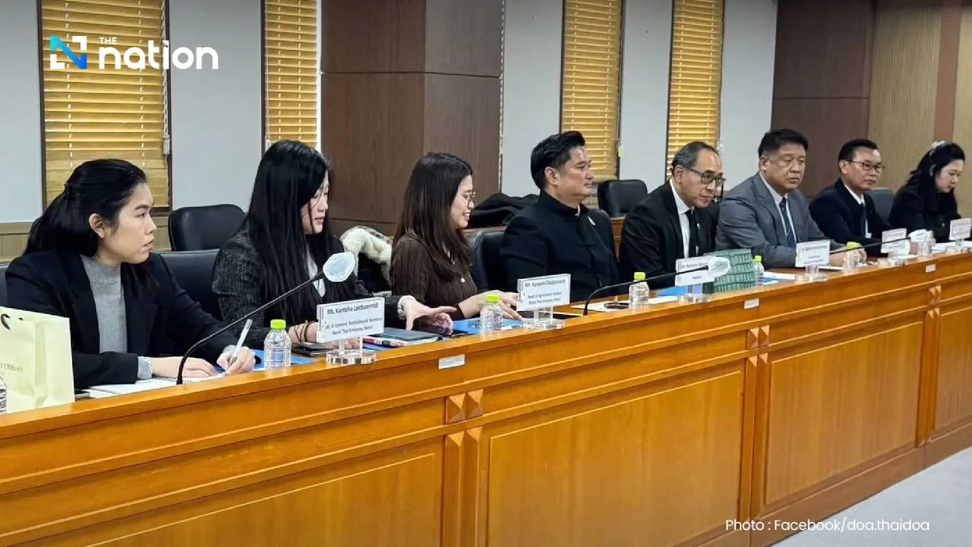 Agriculture Department and Thai Ambassador push for Thai fruit exports to South Korea