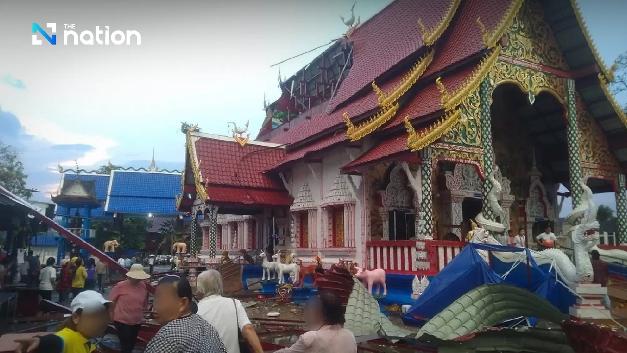 Storms hit Chiang Mai districts for second day, hundreds of households affected