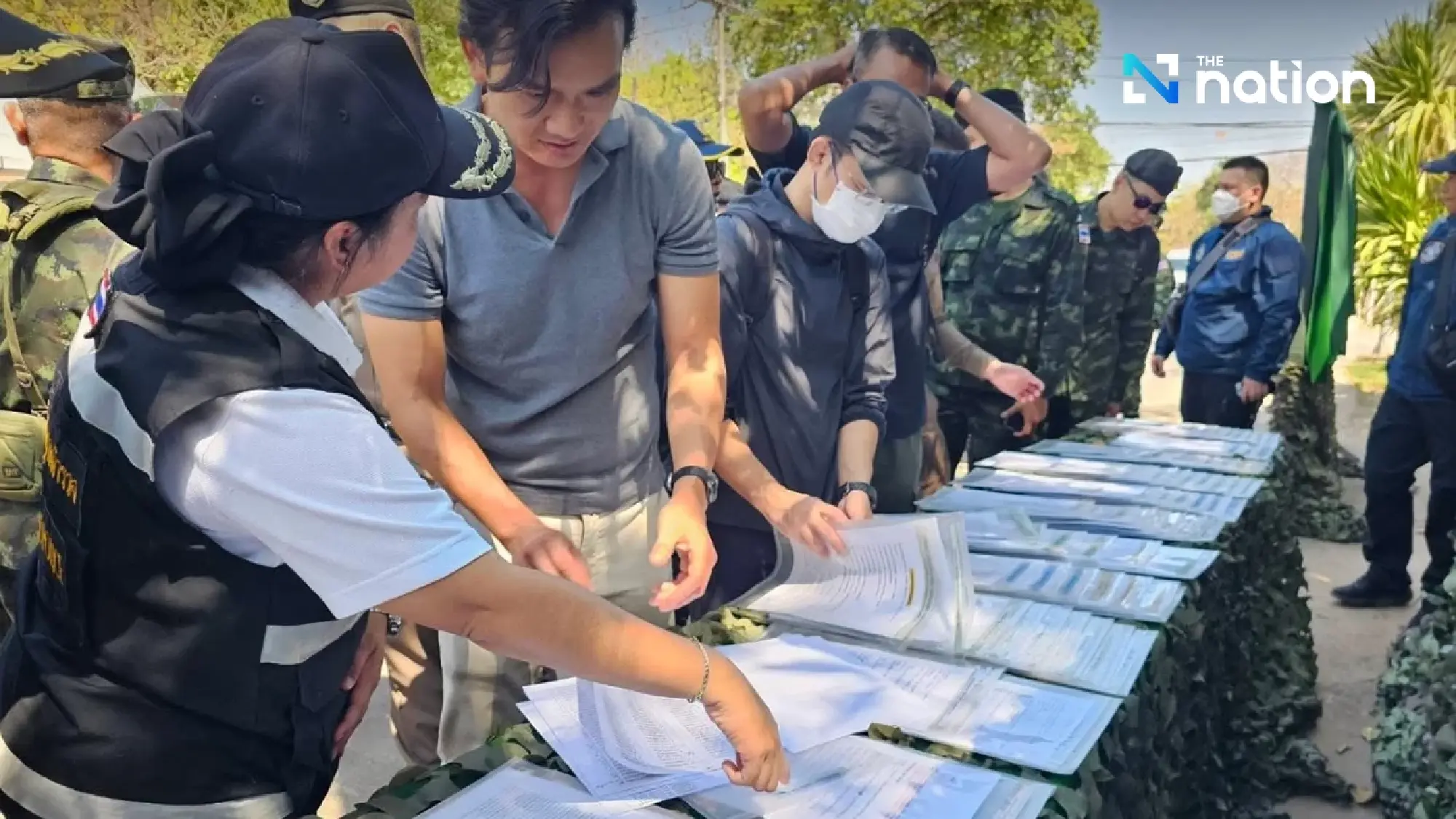 Surin scam hub raided after staged fake government offices found