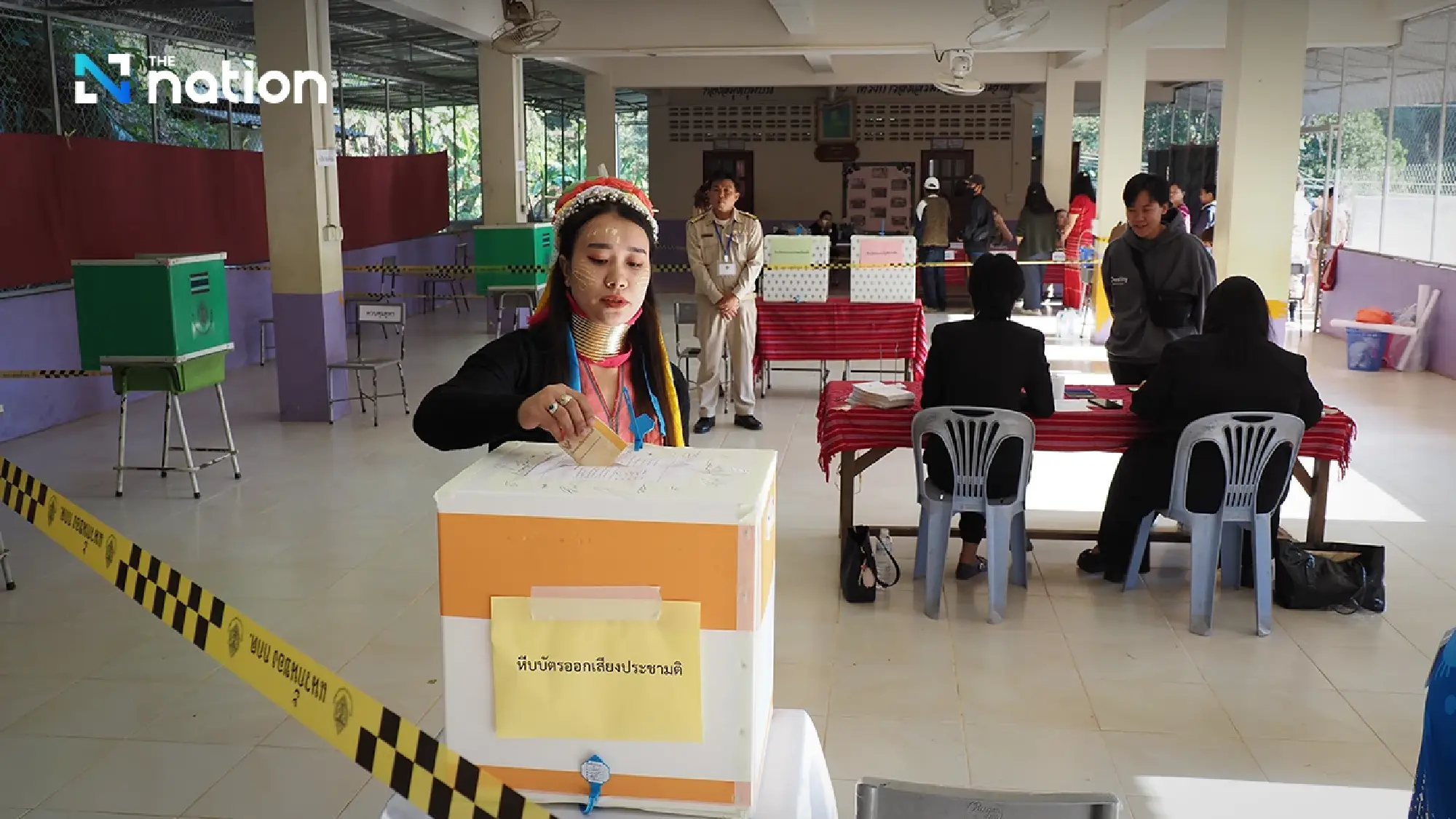 Mae Hong Son’s ethnic minority groups come out to vote