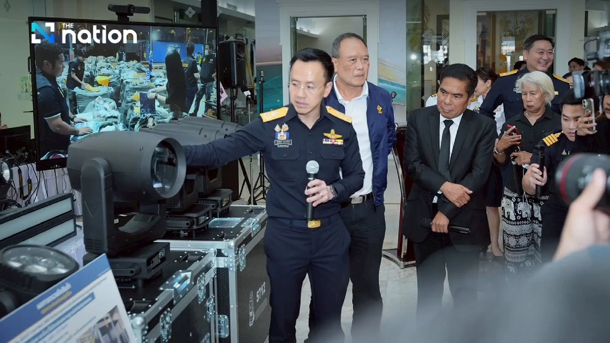 Department of Intellectual Property Joins Forces with Customs Department to Launch Crackdown on Over 223 Million Baht Worth of Counterfeit and Pirated Goods