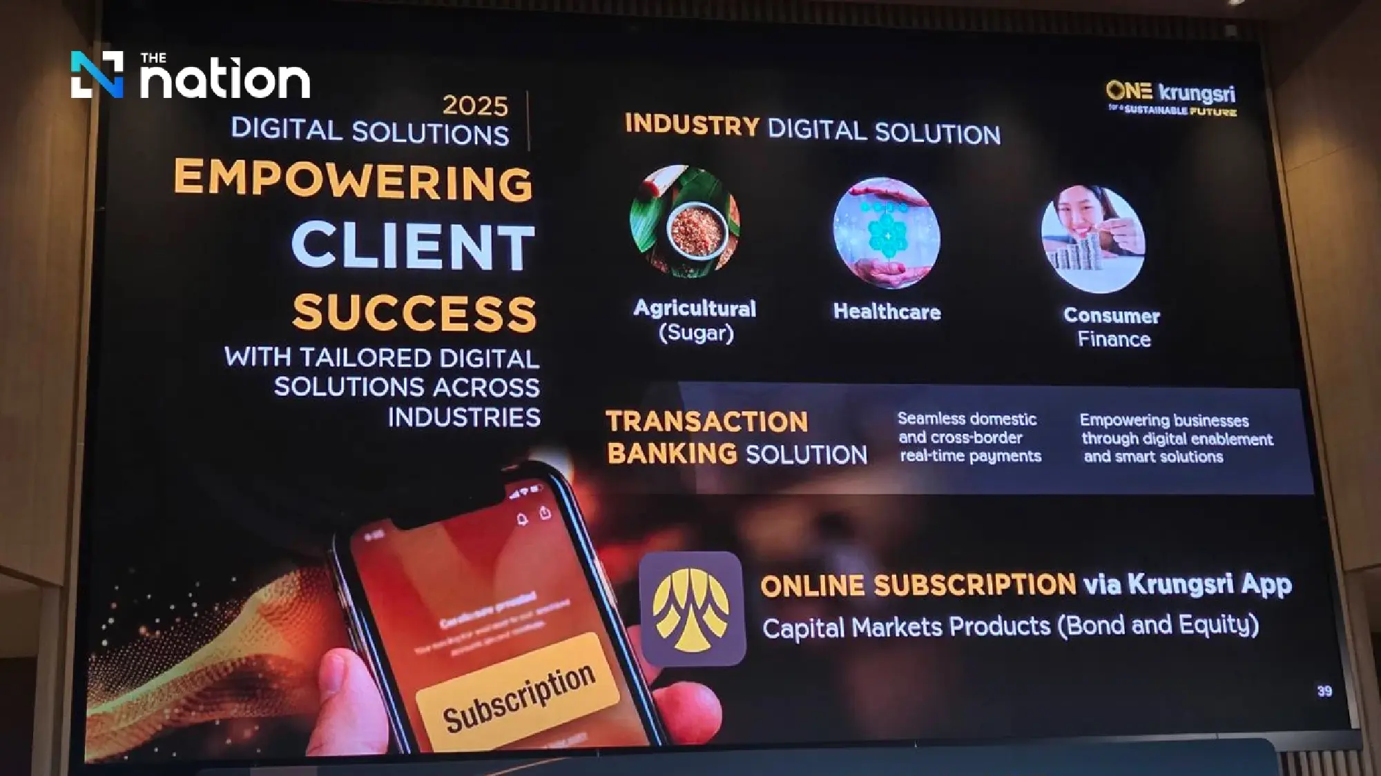 Krungsri Chief Says Thailand's Economic 'Sickness' Requires Structural Treatment as Bank Lifts ESG Target