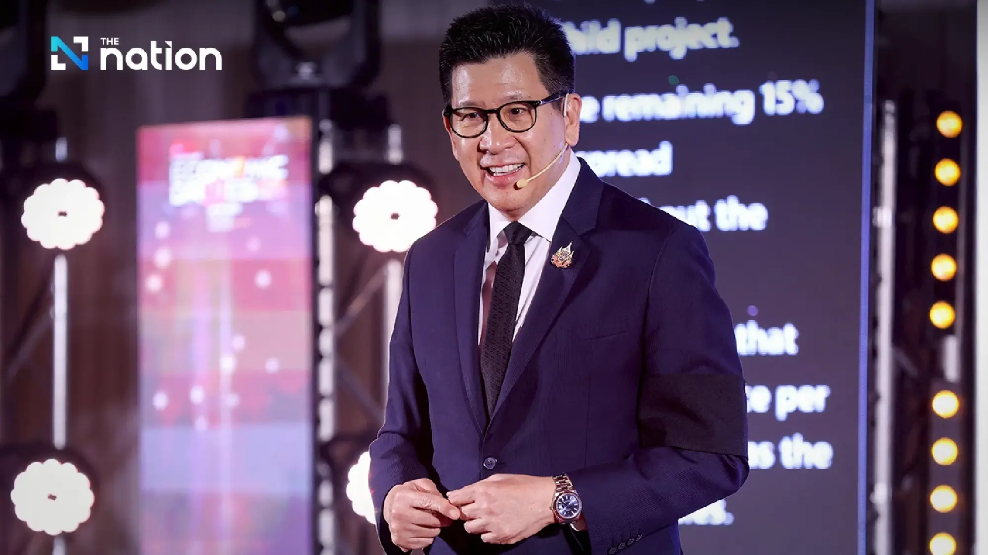 Finance Minister Ekniti Nitithanprapas 