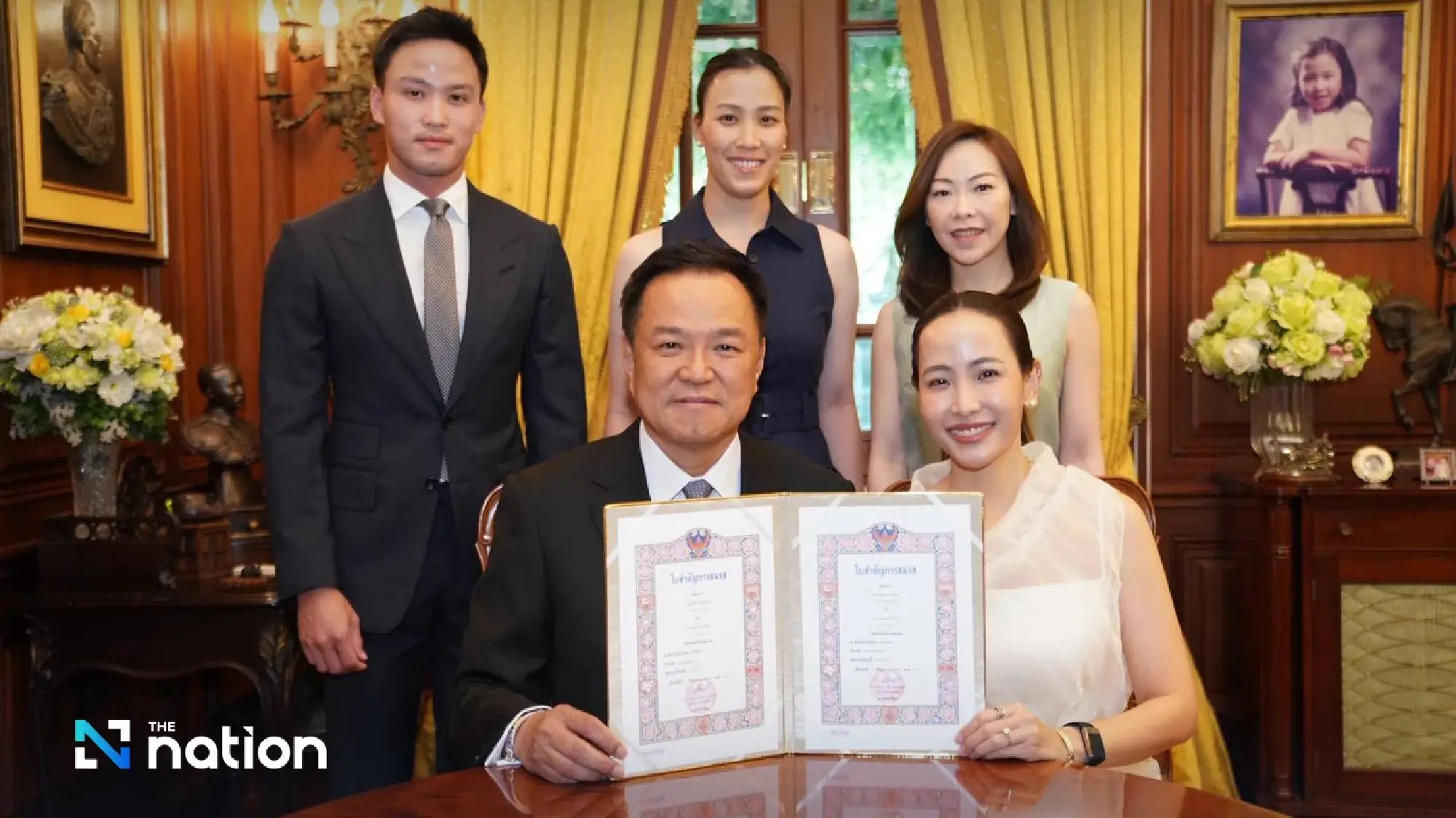 PM Anutin kicks off Valentine’s early, registering marriage ahead of Feb 14
