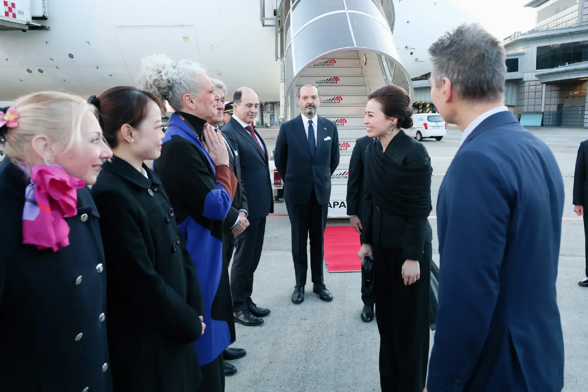 Her Majesty The Queen Arrives in Italy for 2026 Winter Olympics Ice Hockey Medal Matches