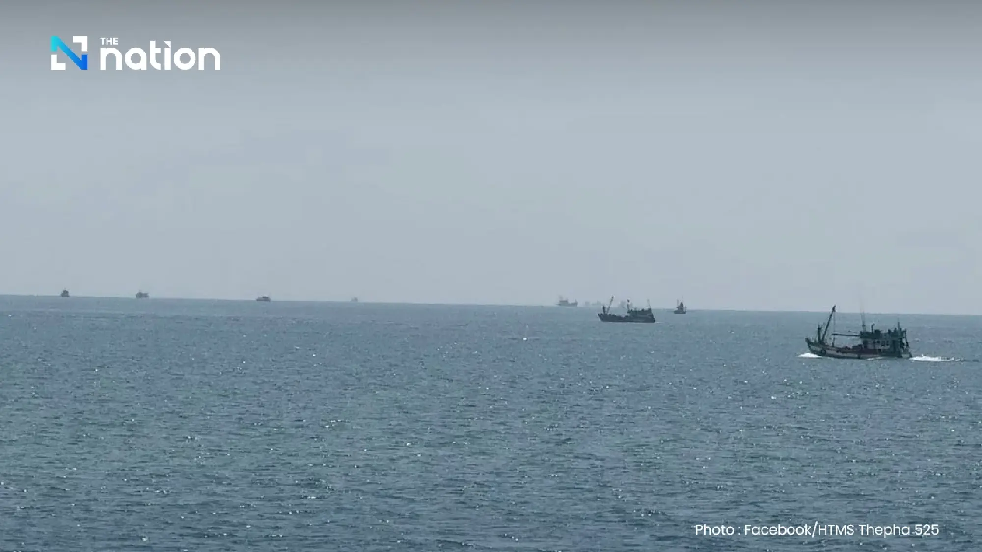 Thai Navy expels over 30 foreign boats encroaching on Thai waters