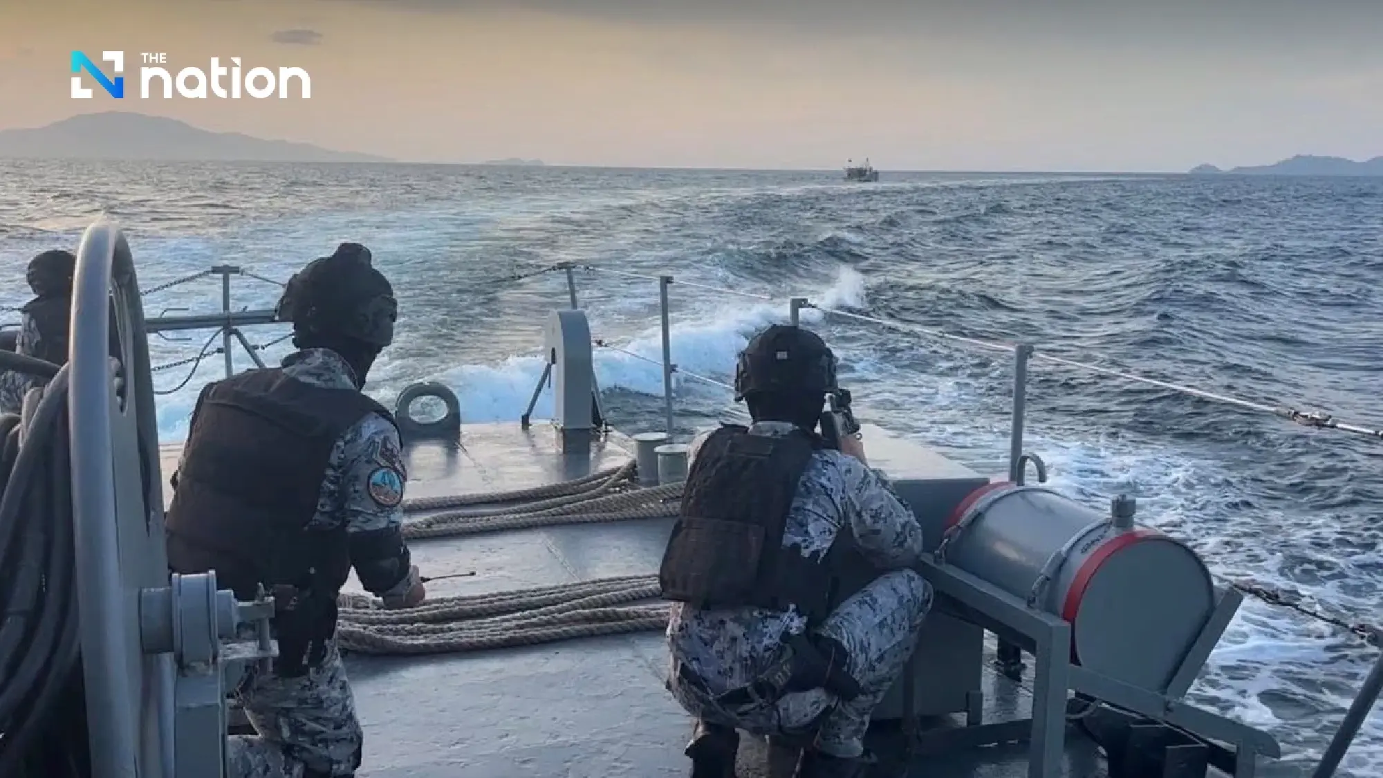 Malaysian fishing boat sinks after Thai Navy interception in Thai waters