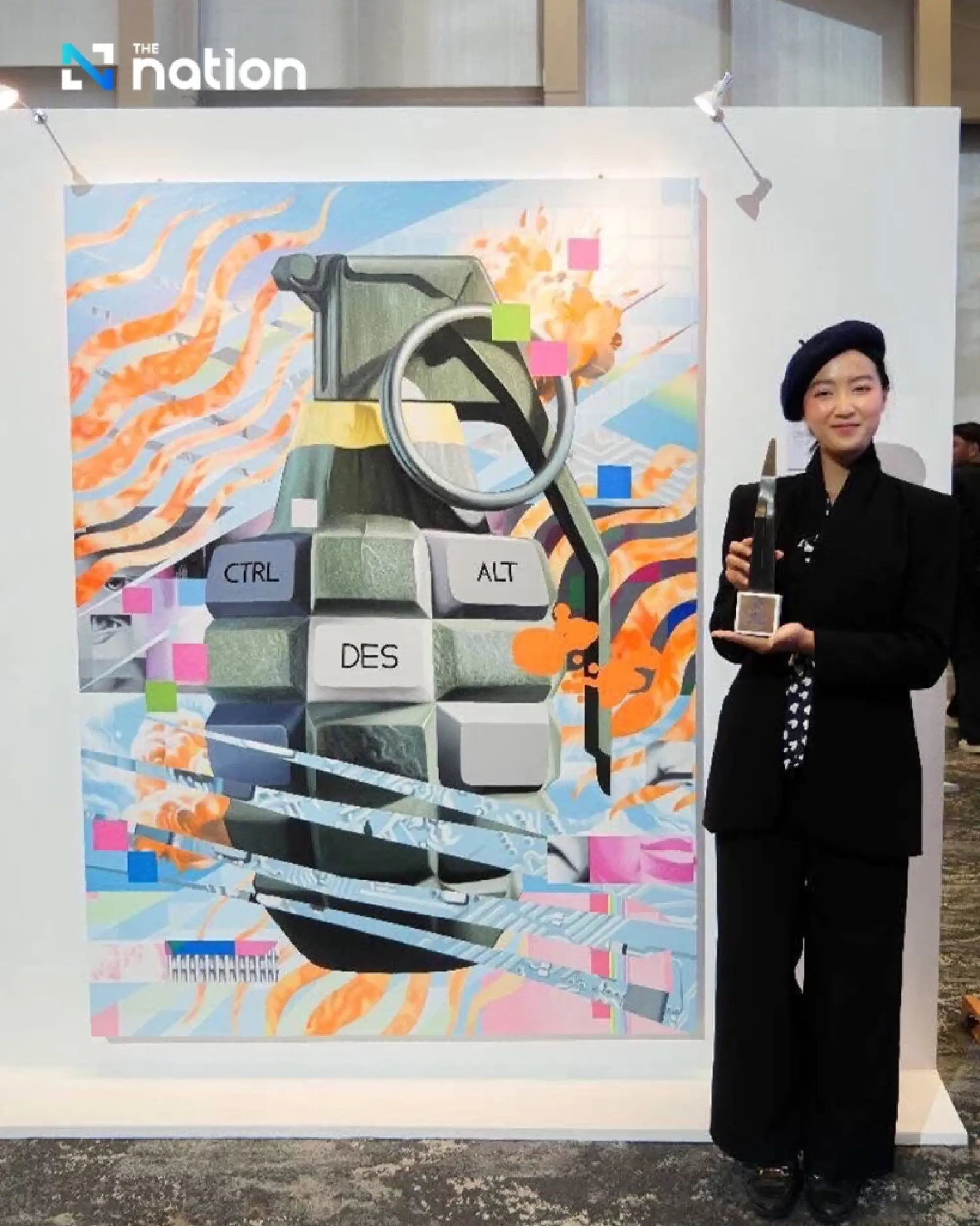 Breaking Boundaries: How Pup Tanyapat's Winning Artwork Challenges Our Relationship with AI