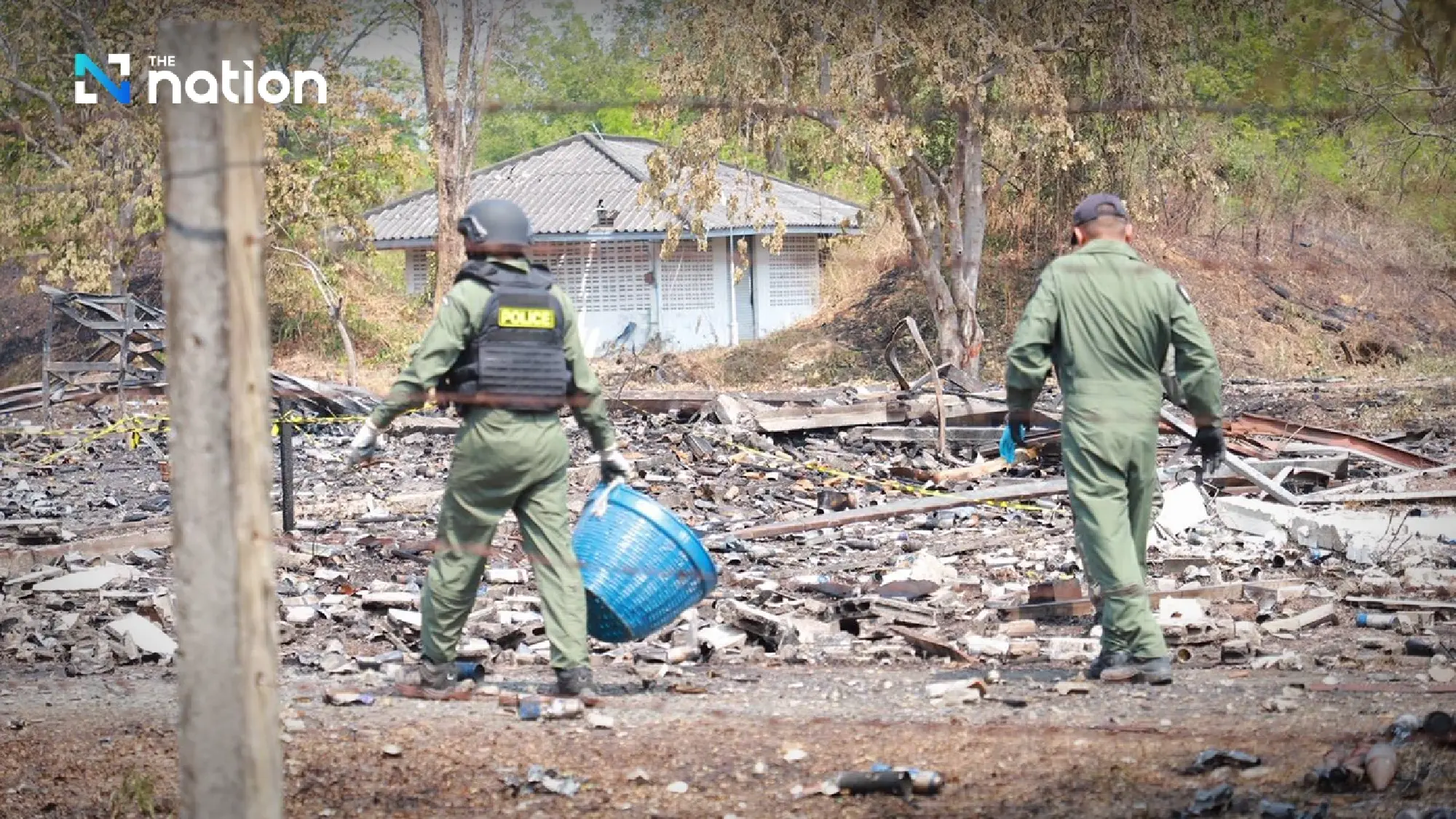 Surin arms depot explosion: Border Patrol Police chief confirms safety standards met