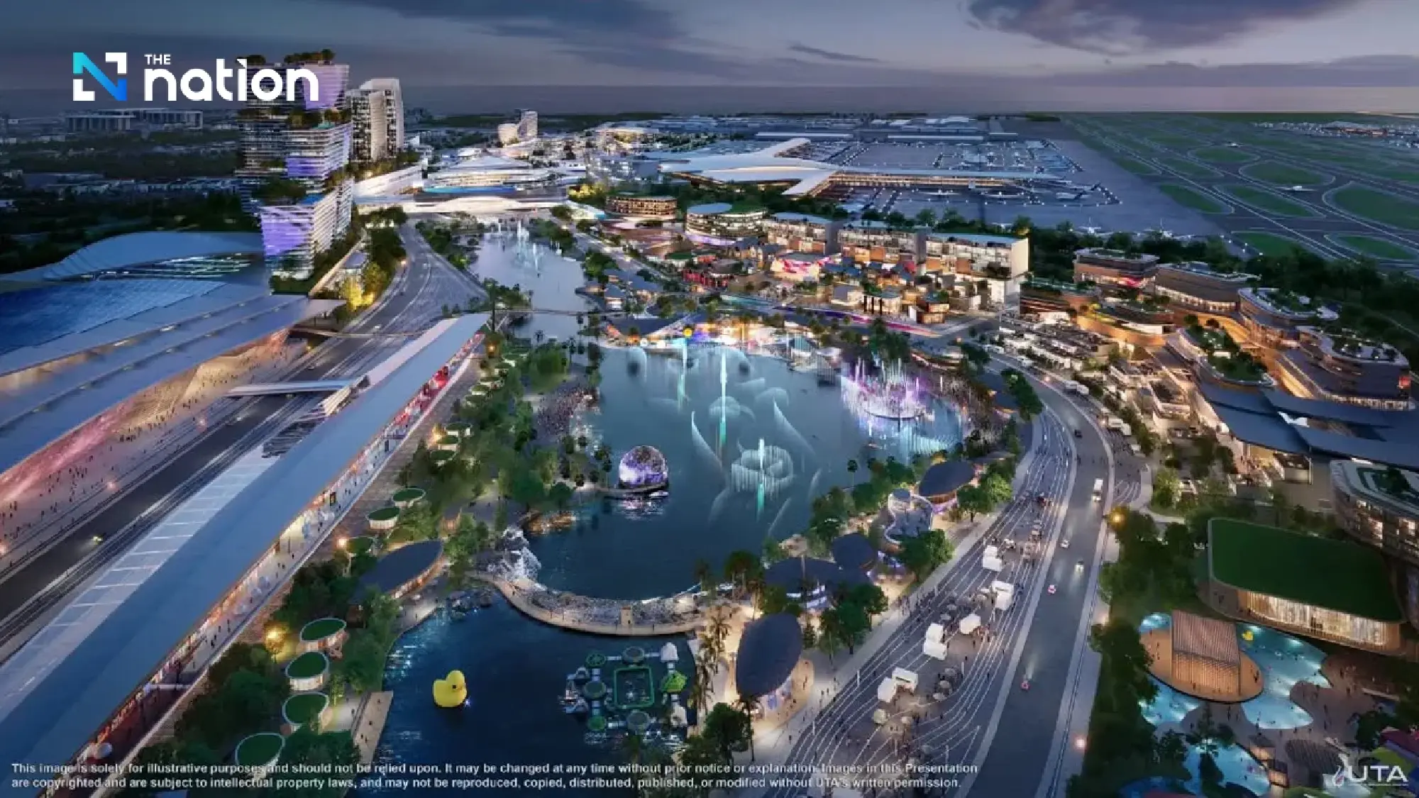 U-Tapao Airport project to kick off on April 3, marking start of 50-year concession