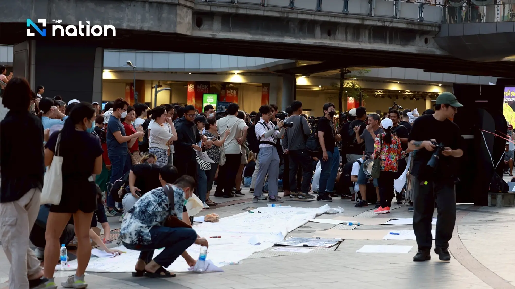 Thammasat protest group calls vote to remove Election Commission