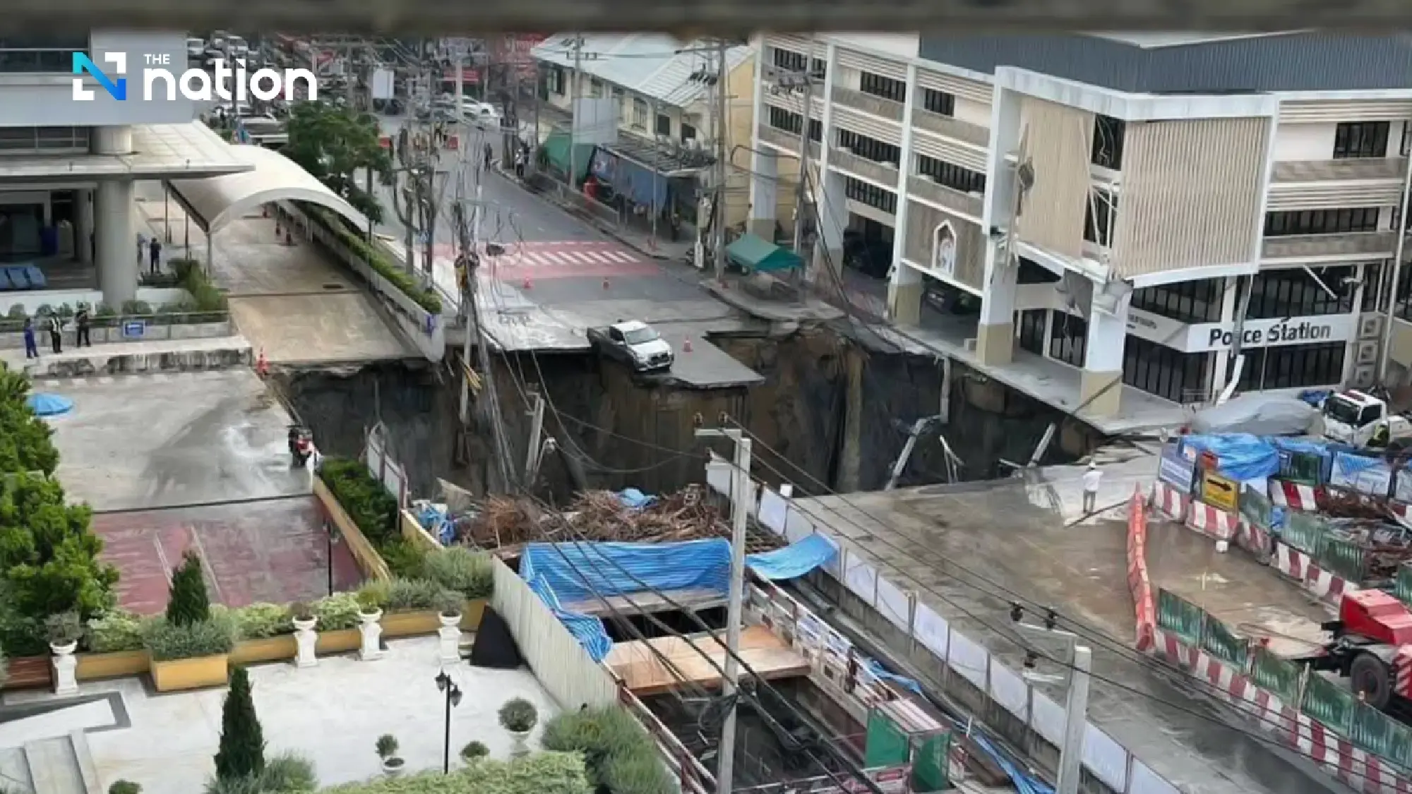 MRTA to repair Samsen Road sinkhole, costing 1 billion THB, reopening in March 2027