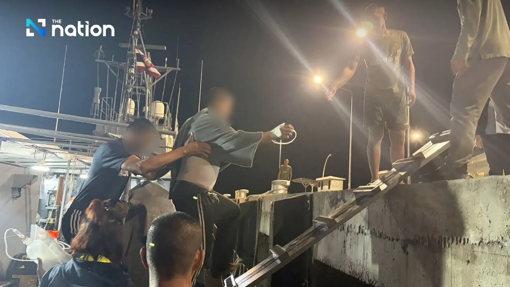 Malaysian fishing boat sinks after Thai Navy interception in Thai waters