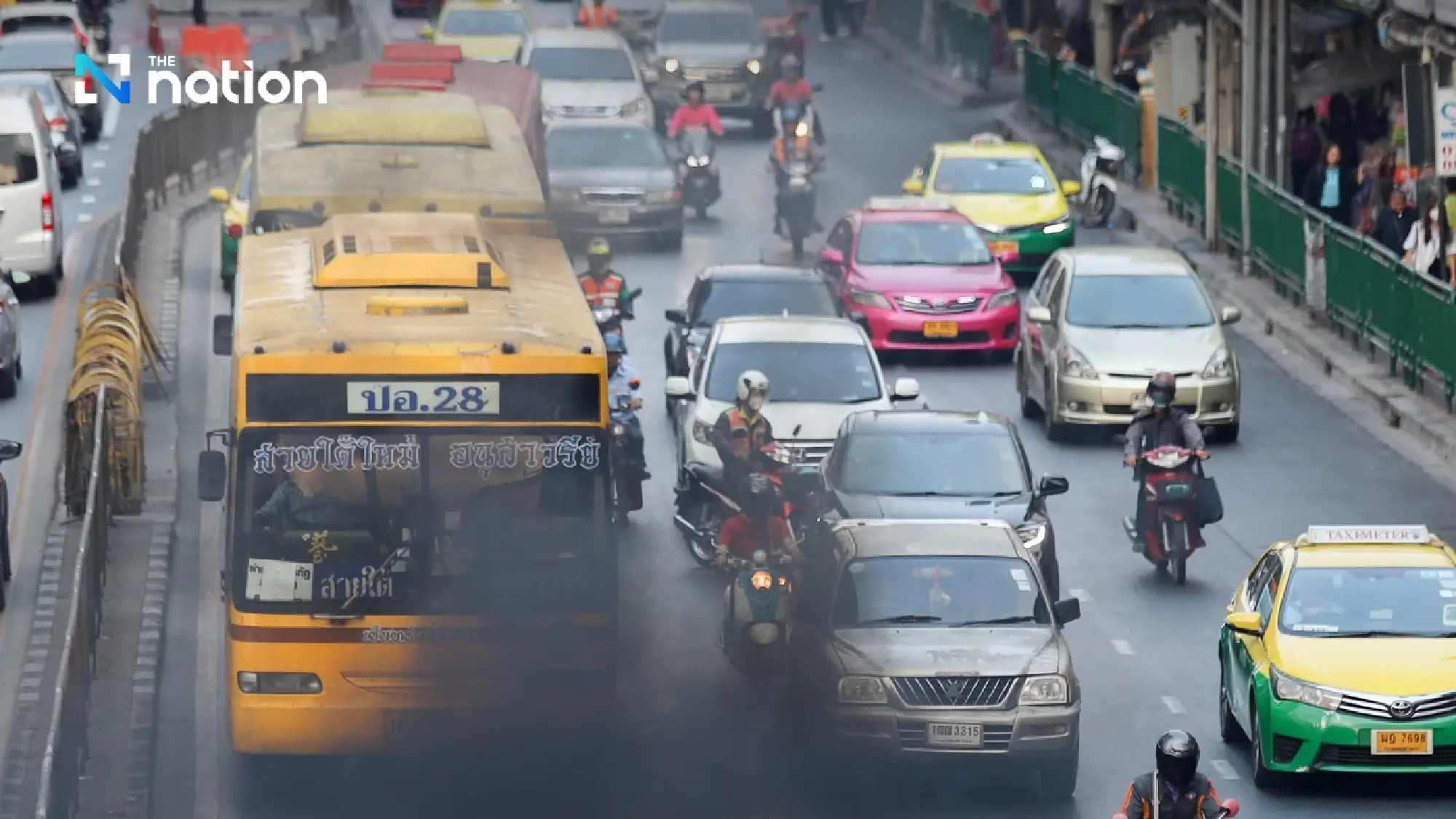 PM2.5 returns to Bangkok as dust levels spike, Lat Krabang and Bang Rak worst hit