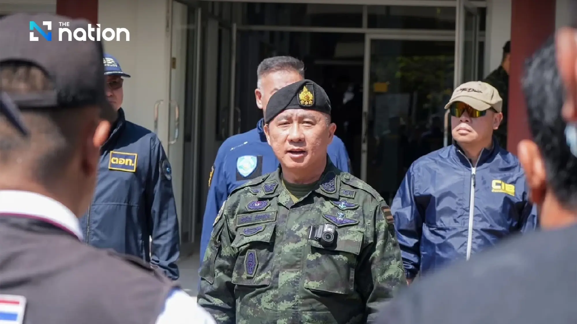 Surin scam hub raided after staged fake government offices found