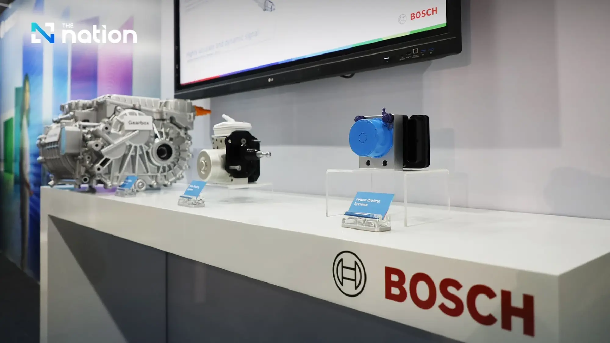 Bosch Mobility Solutions on display at the Thailand National PM2.5 Forum.