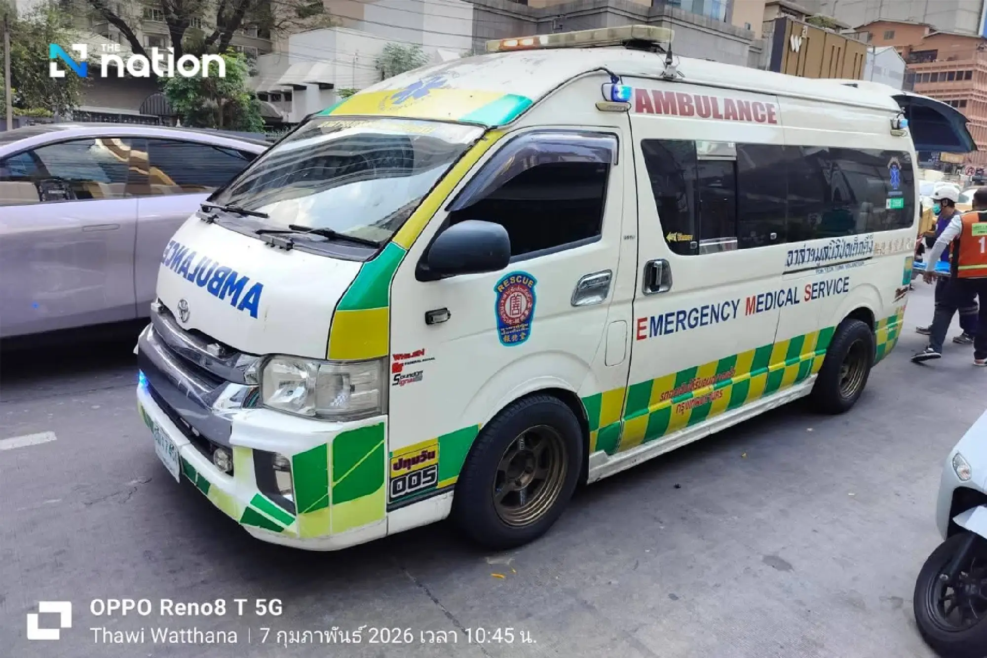 Tower crane arm collapses near Asoke mall, 2 injured