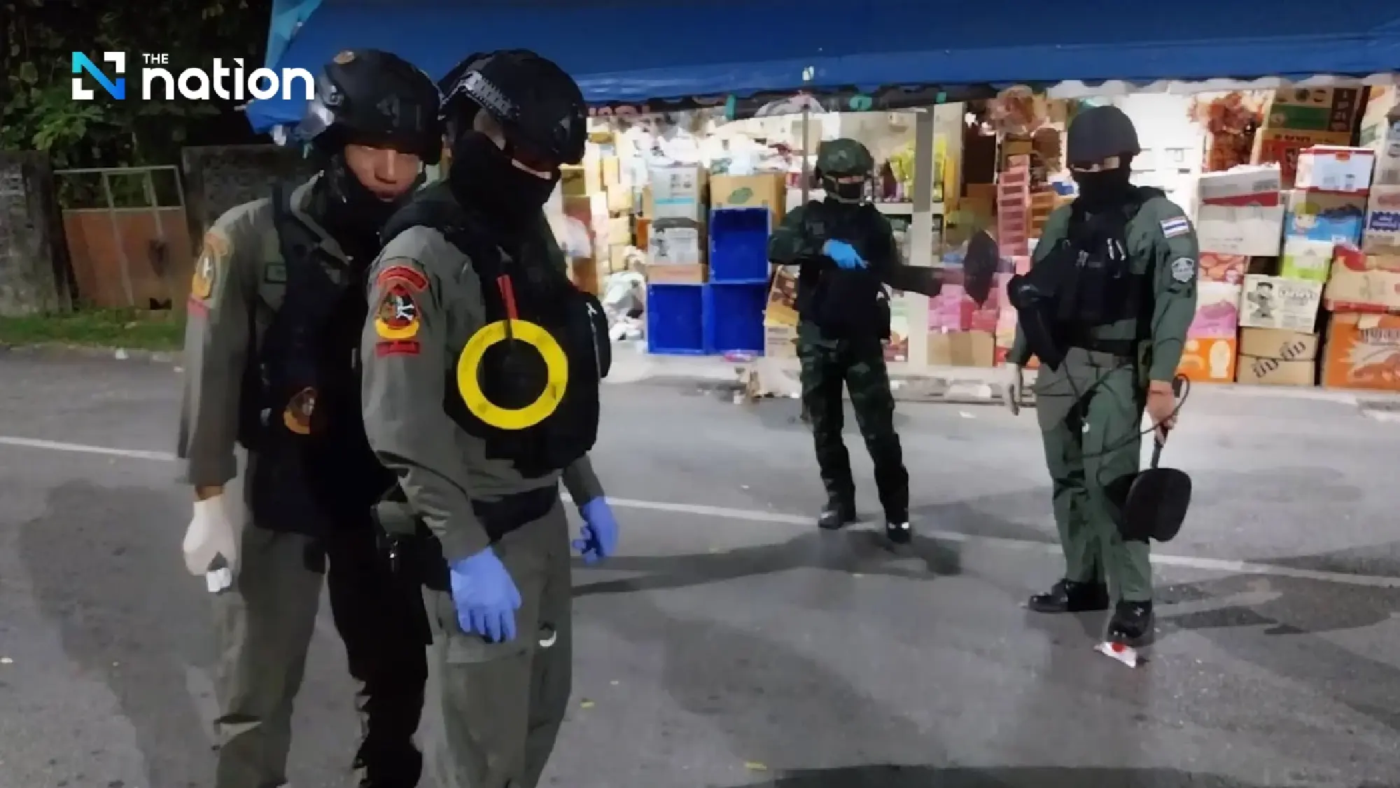 Seven bomb attacks hit Narathiwat’s Yi-ngo and Ra-ngae overnight