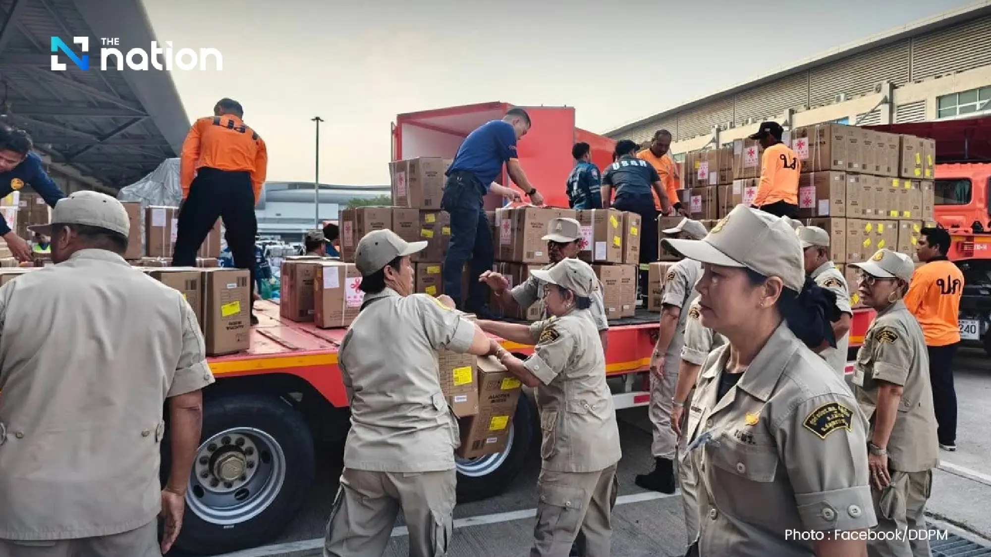 DDPM: China-donated relief supplies reach regional hubs as distribution planning begins