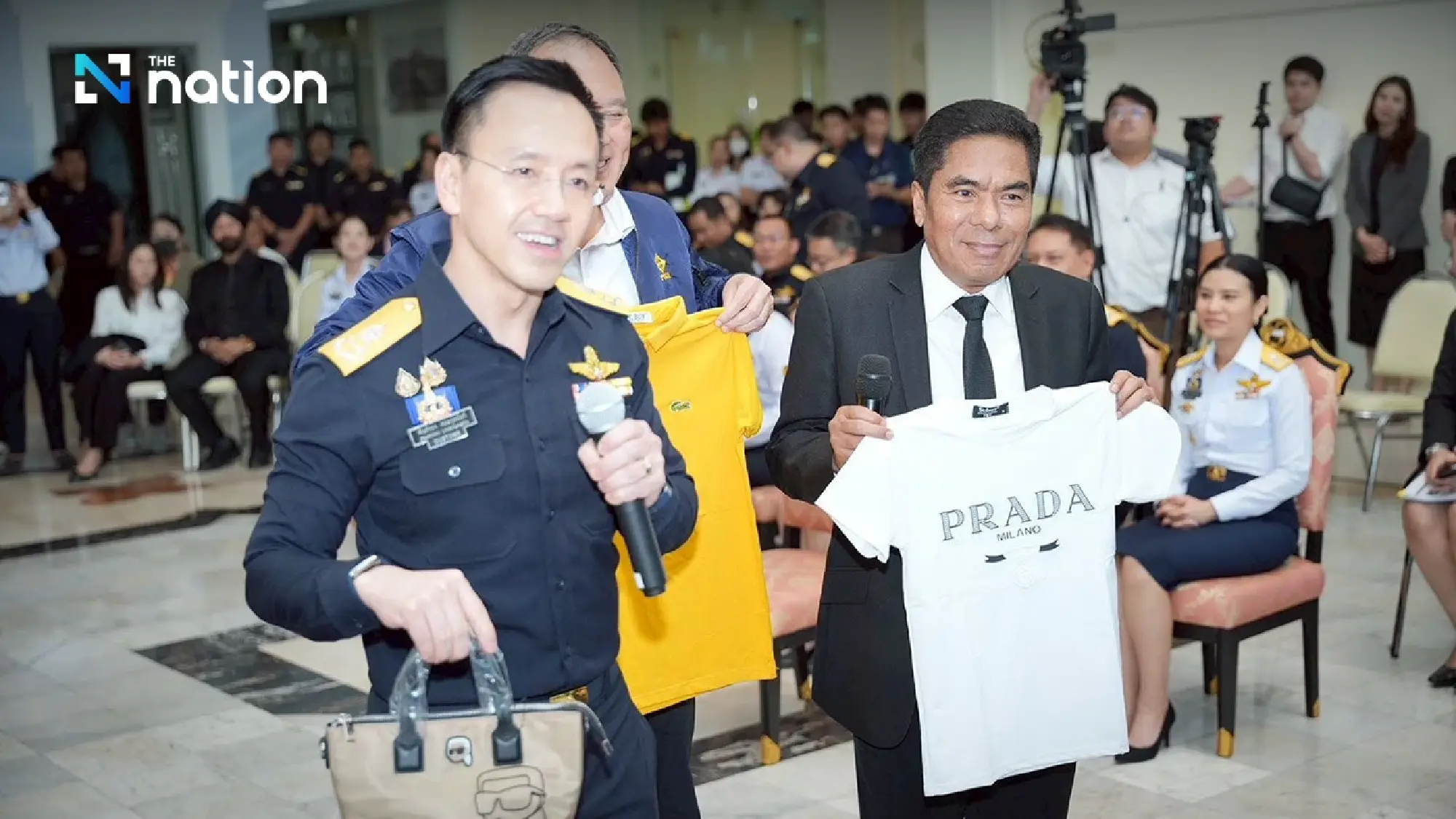 Department of Intellectual Property Joins Forces with Customs Department to Launch Crackdown on Over 223 Million Baht Worth of Counterfeit and Pirated Goods