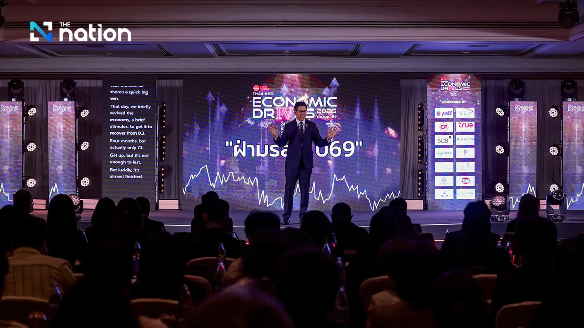 Ekniti: invest, reform laws to make Thailand “strong man of Asia”