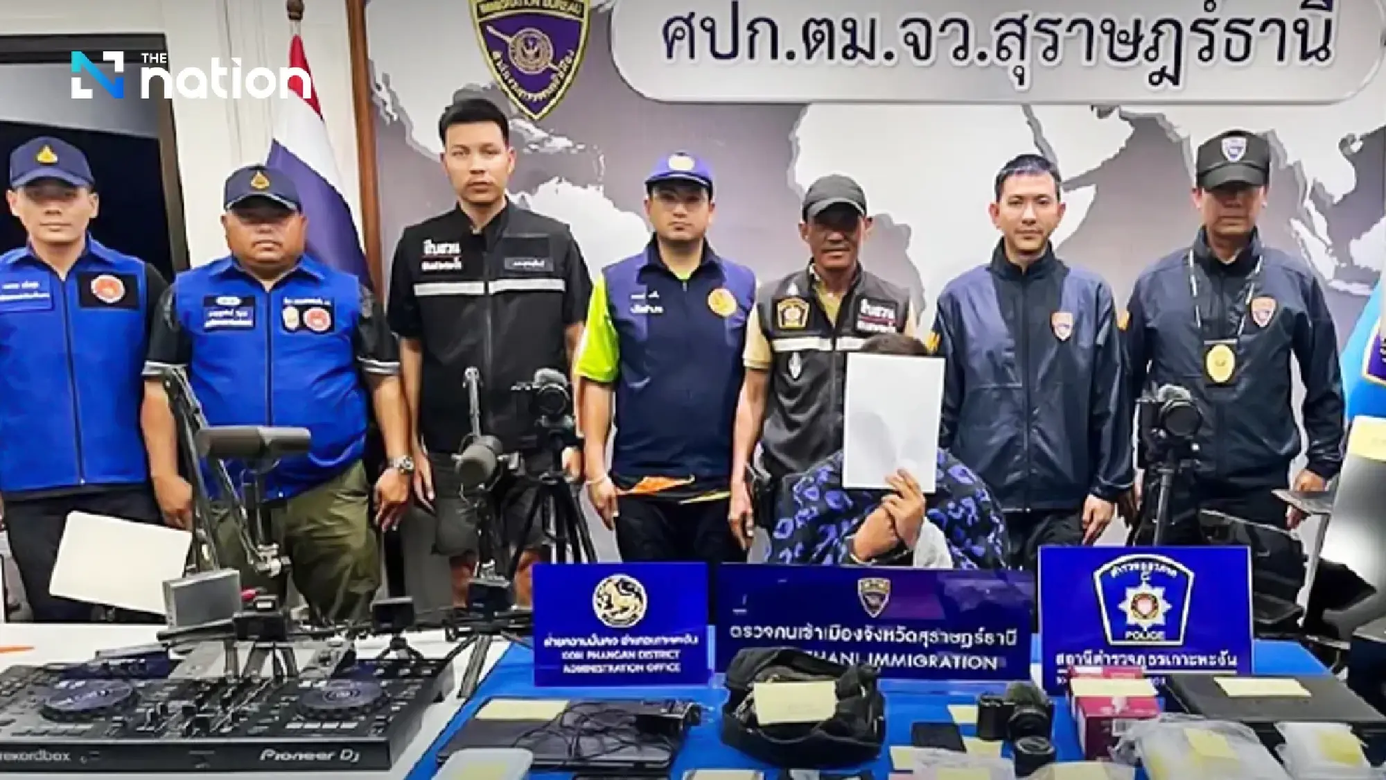 Israeli drug dealer arrested with Australians on Koh Phangan