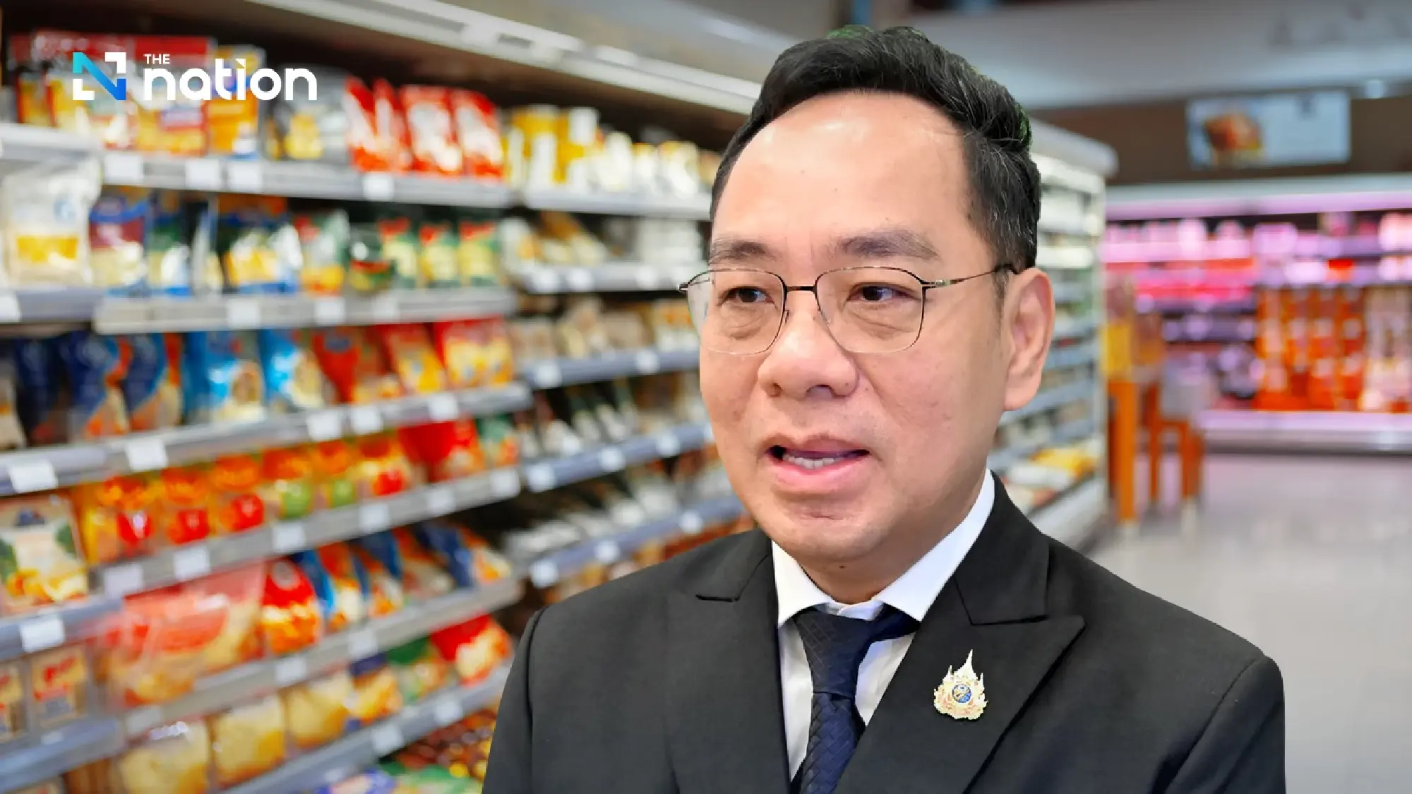 Suphajee urges calm as Thailand watches 59 goods items and says fuel remains sufficient