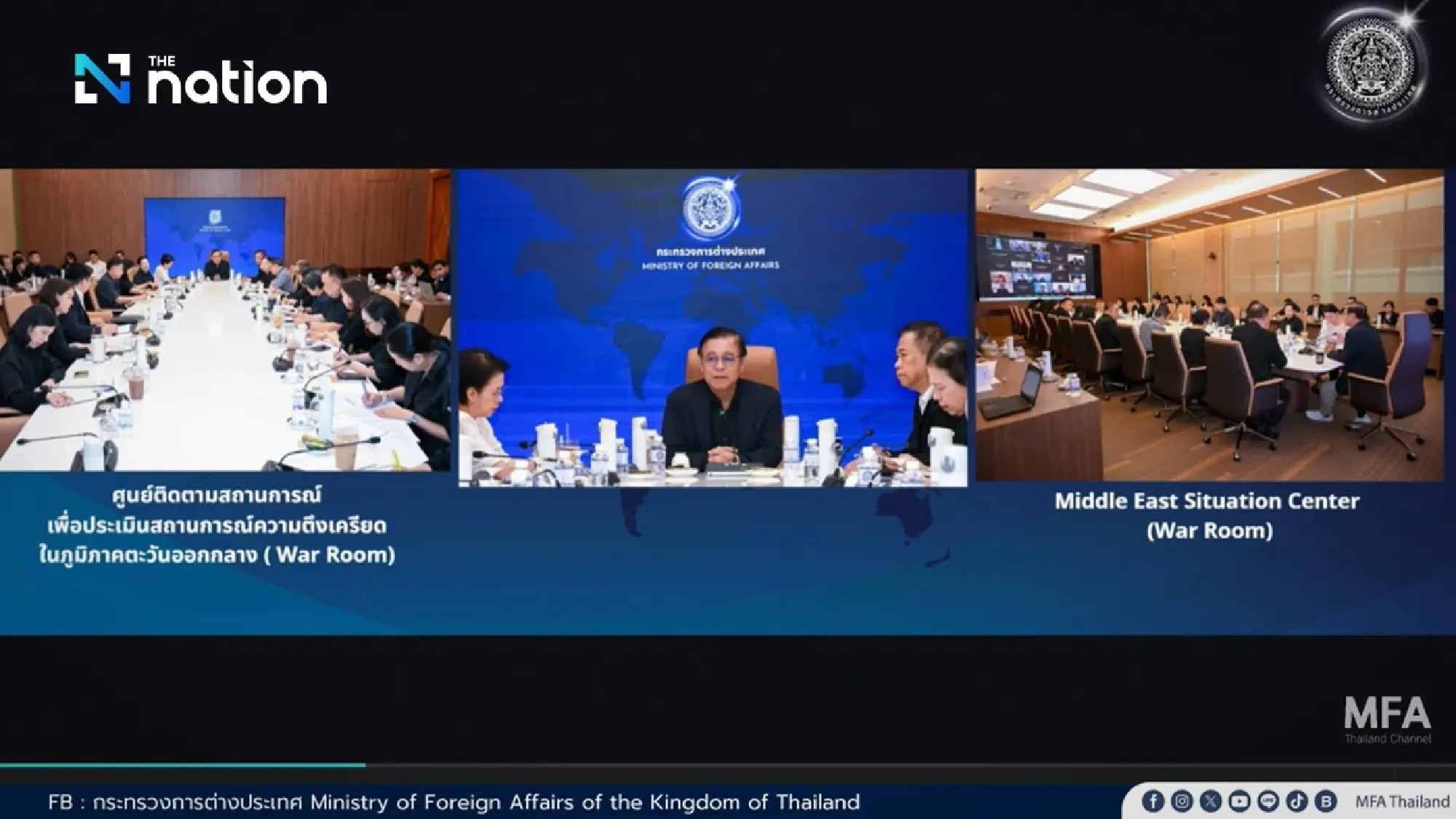 Thailand's Foreign Ministry Puts 110,000 Nationals on Alert as Middle East Crisis Deepens